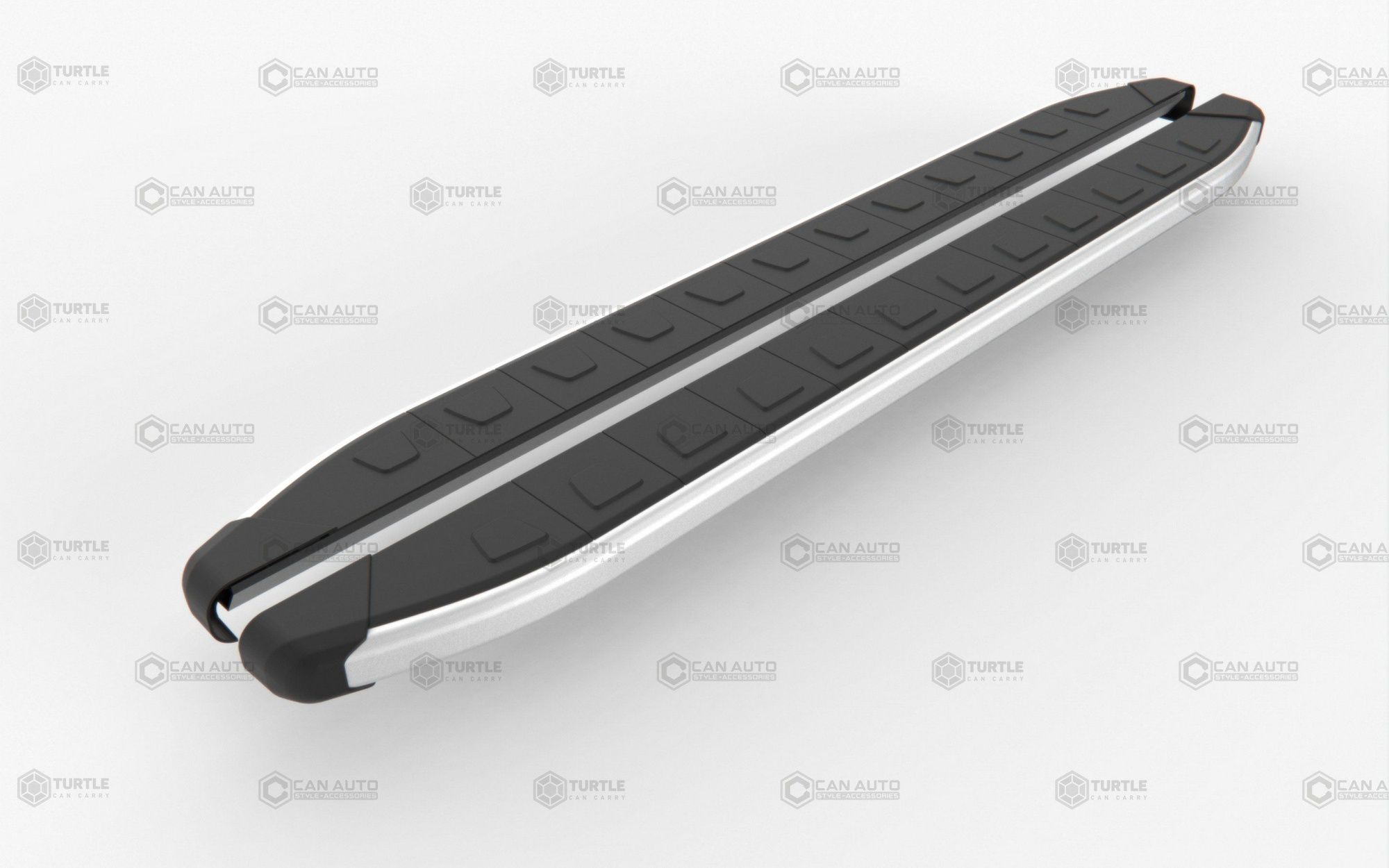 Боковые подножки Renault Duster c 2021 алюминиевые Alyans