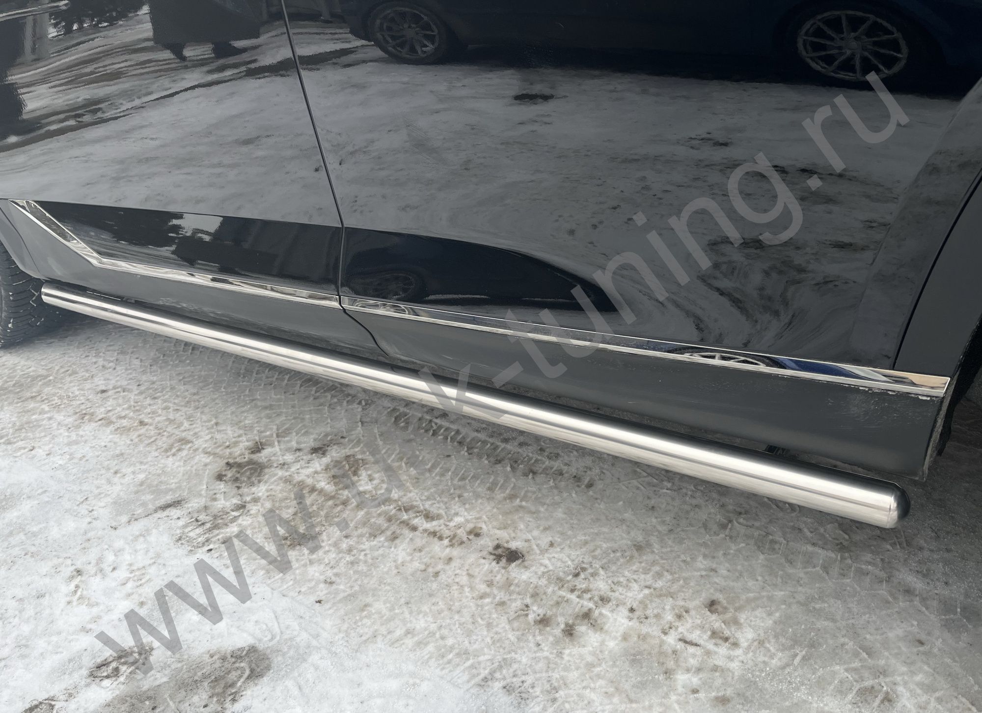 Боковые подножки GAC GS8 с 2025 труба