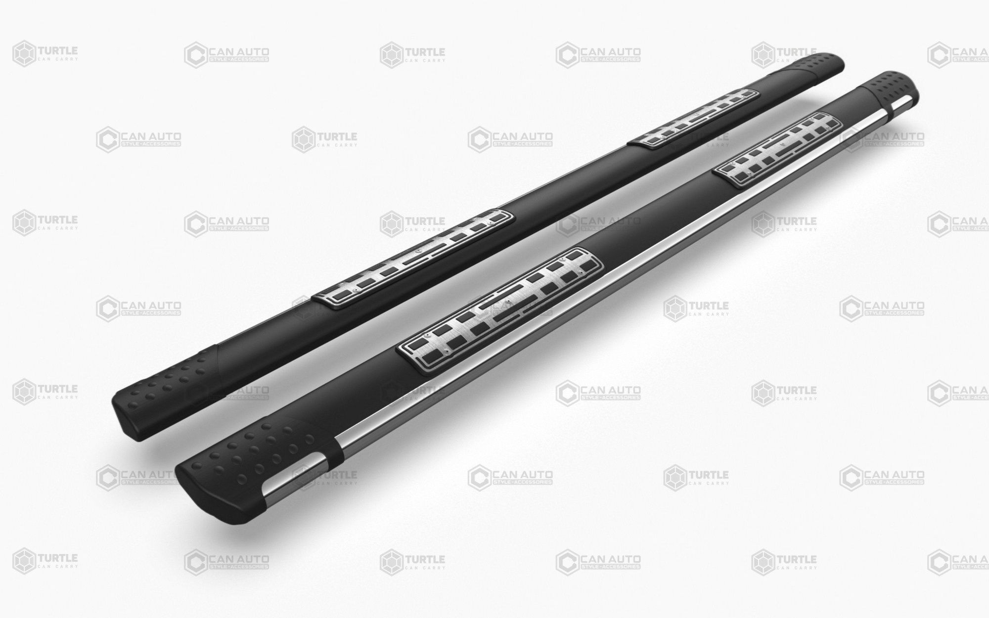 Боковые подножки Volkswagen T5 c 2003-2015 Emerald Black короткая база Боковые подножки Volkswagen T5 c 2003-2015 Emerald Black короткая база