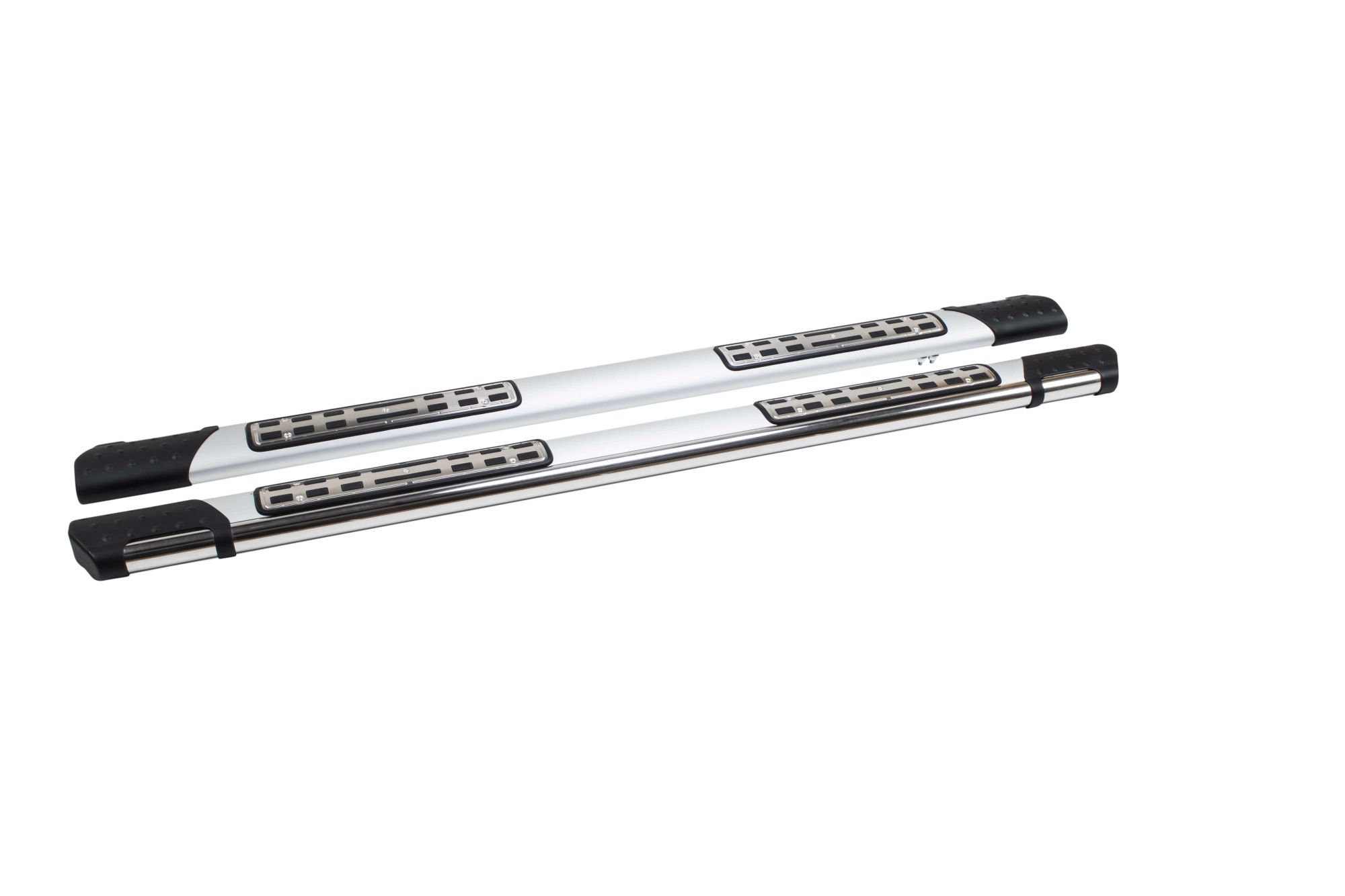 Боковые подножки Hyundai Tucson с 2021 (модель Emerald Silver)