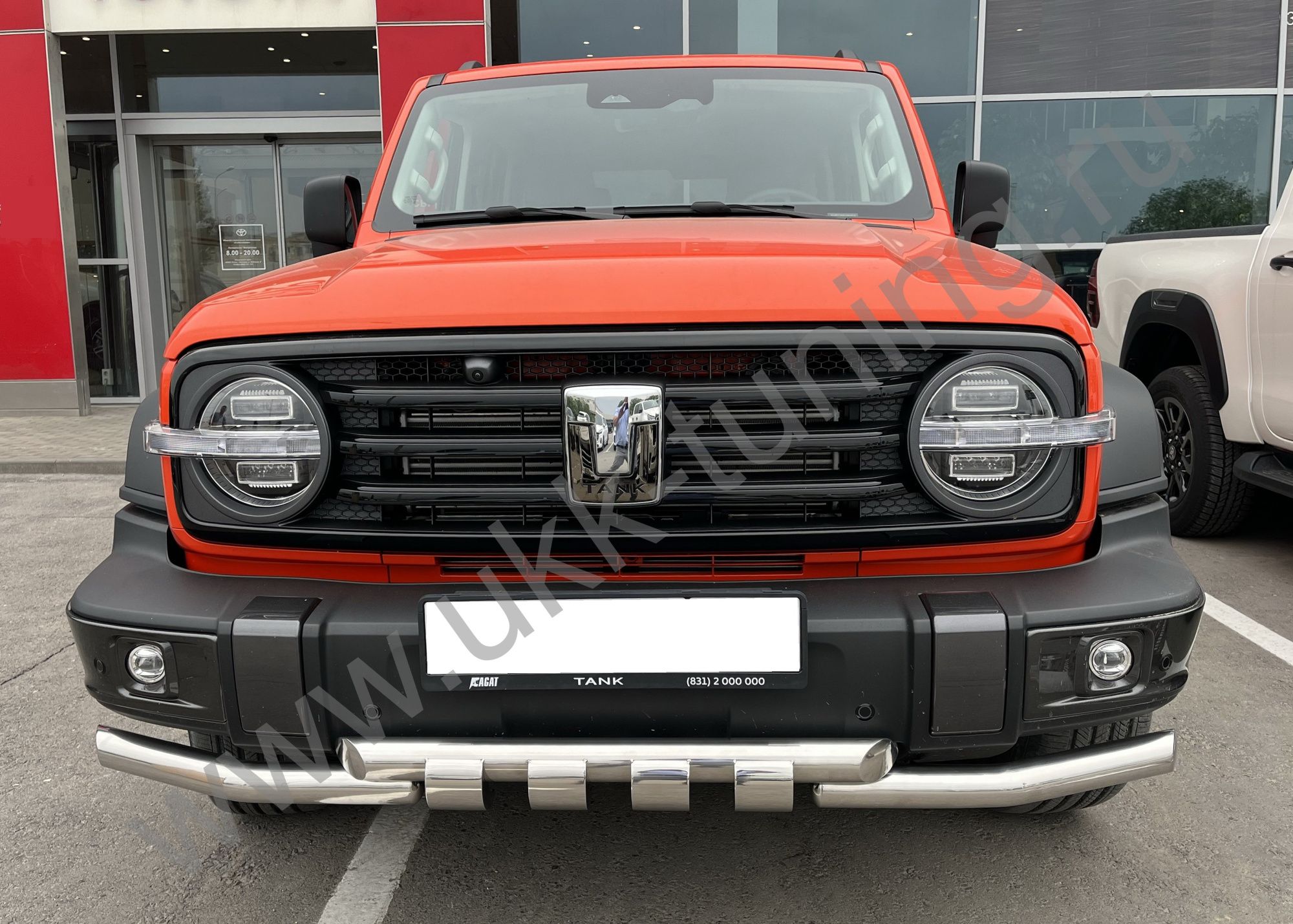 Защита переднего бампера G Tank 300 с 2023