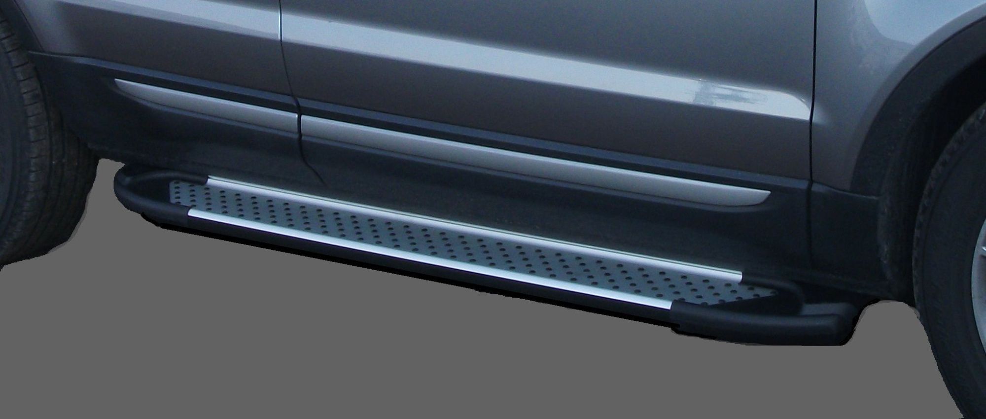 Пороги алюминиевые Toyota RAV4 2006-2012 (Sapphire Silver) Пороги алюминиевые Toyota RAV4 2006-2012 (Sapphire Silver)