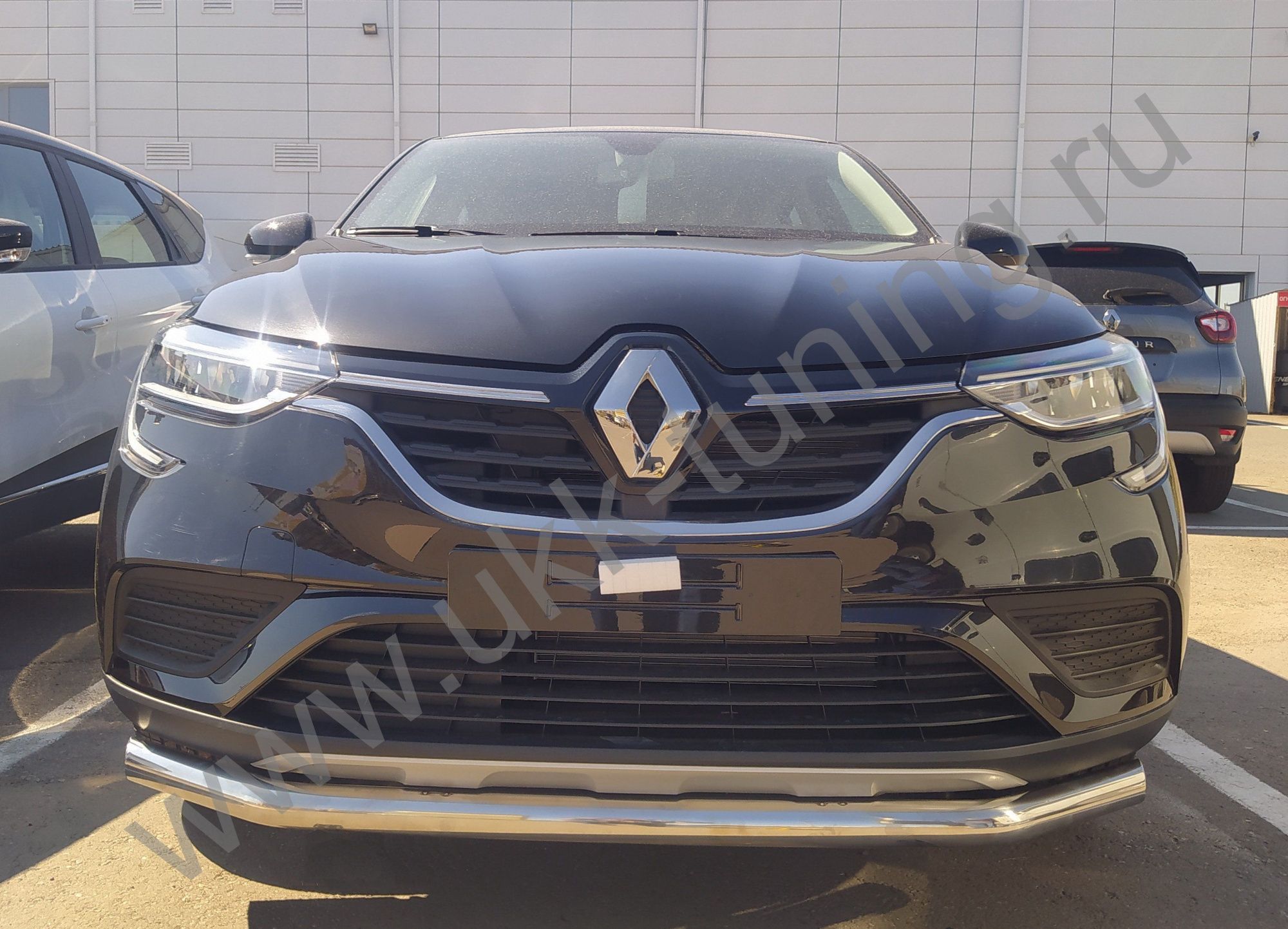 Защита переднего бампера RENAULT Arkana с 2018 Защита переднего бампера RENAULT Arkana с 2018