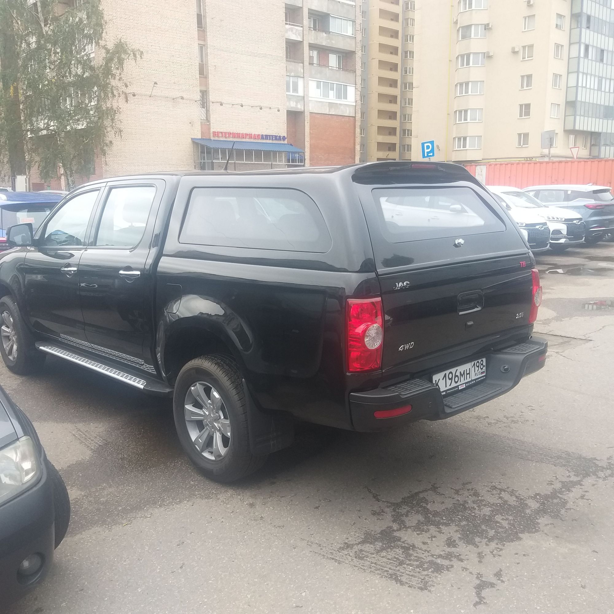 Кунг SKAT4 на JAC T6 Кунг SKAT4 на JAC T6