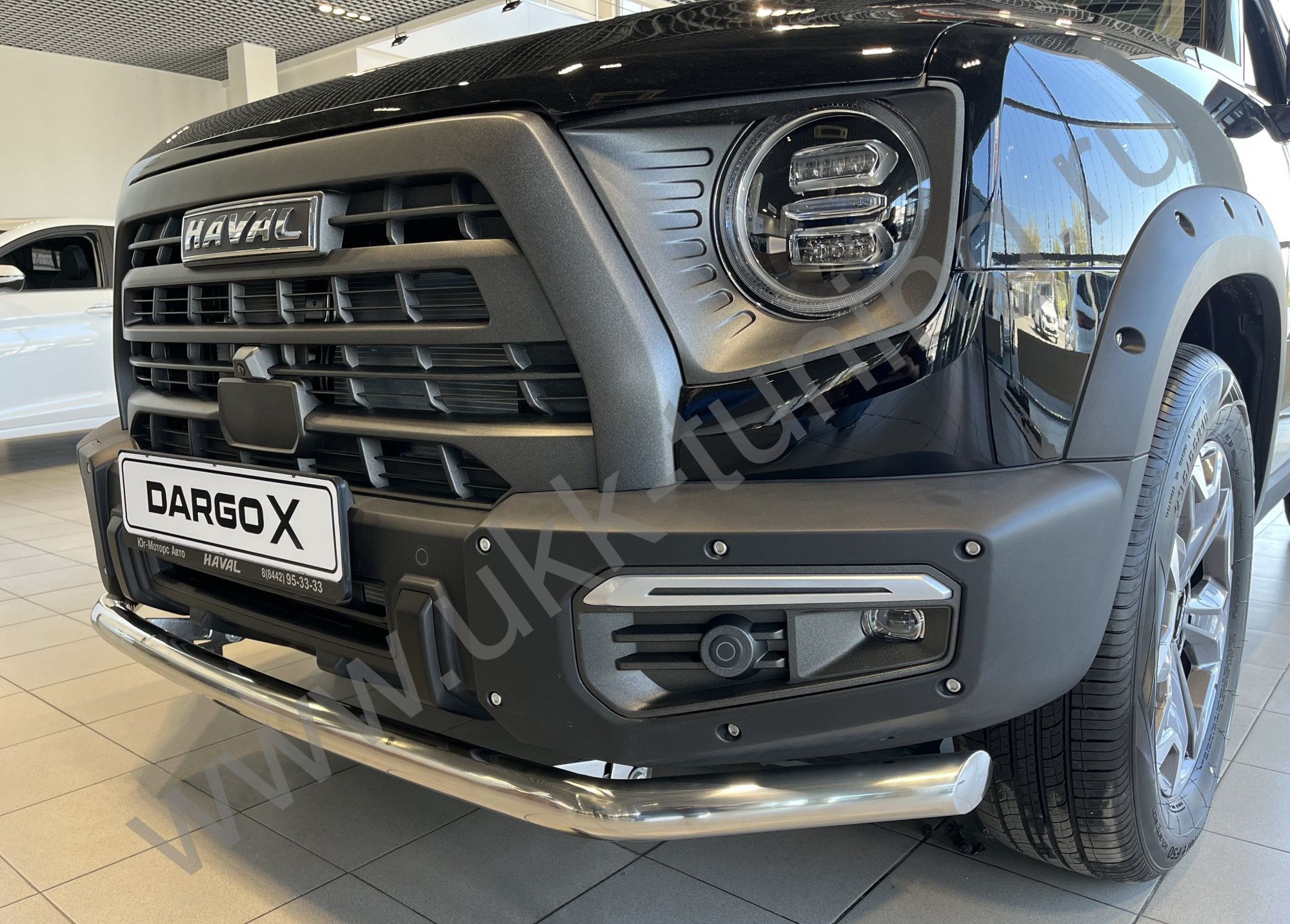 Защита переднего бампера Haval Dargo X с 2023 Защита переднего бампера Haval Dargo X с 2023