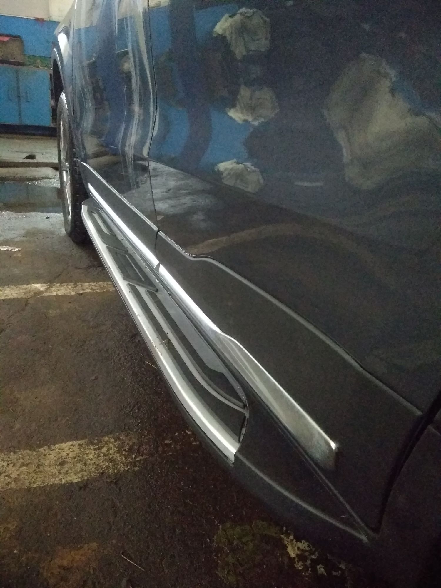 Боковые подножки Geely Atlas