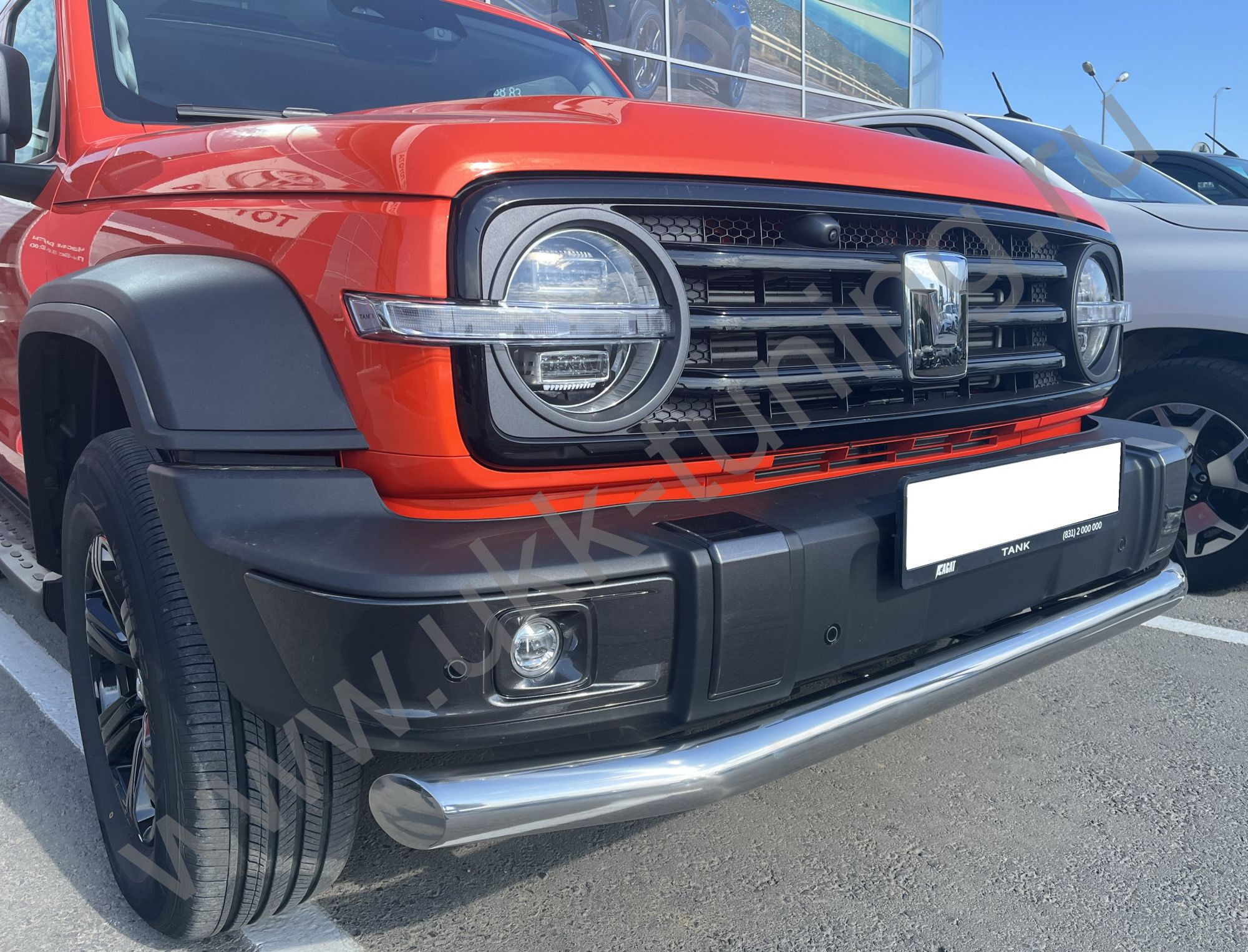Защита переднего бампера Tank 300 с 2023