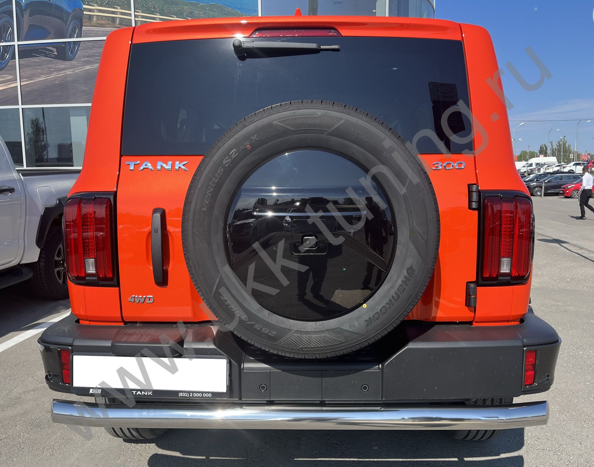 Защита заднего бампера Tank 300 с 2023