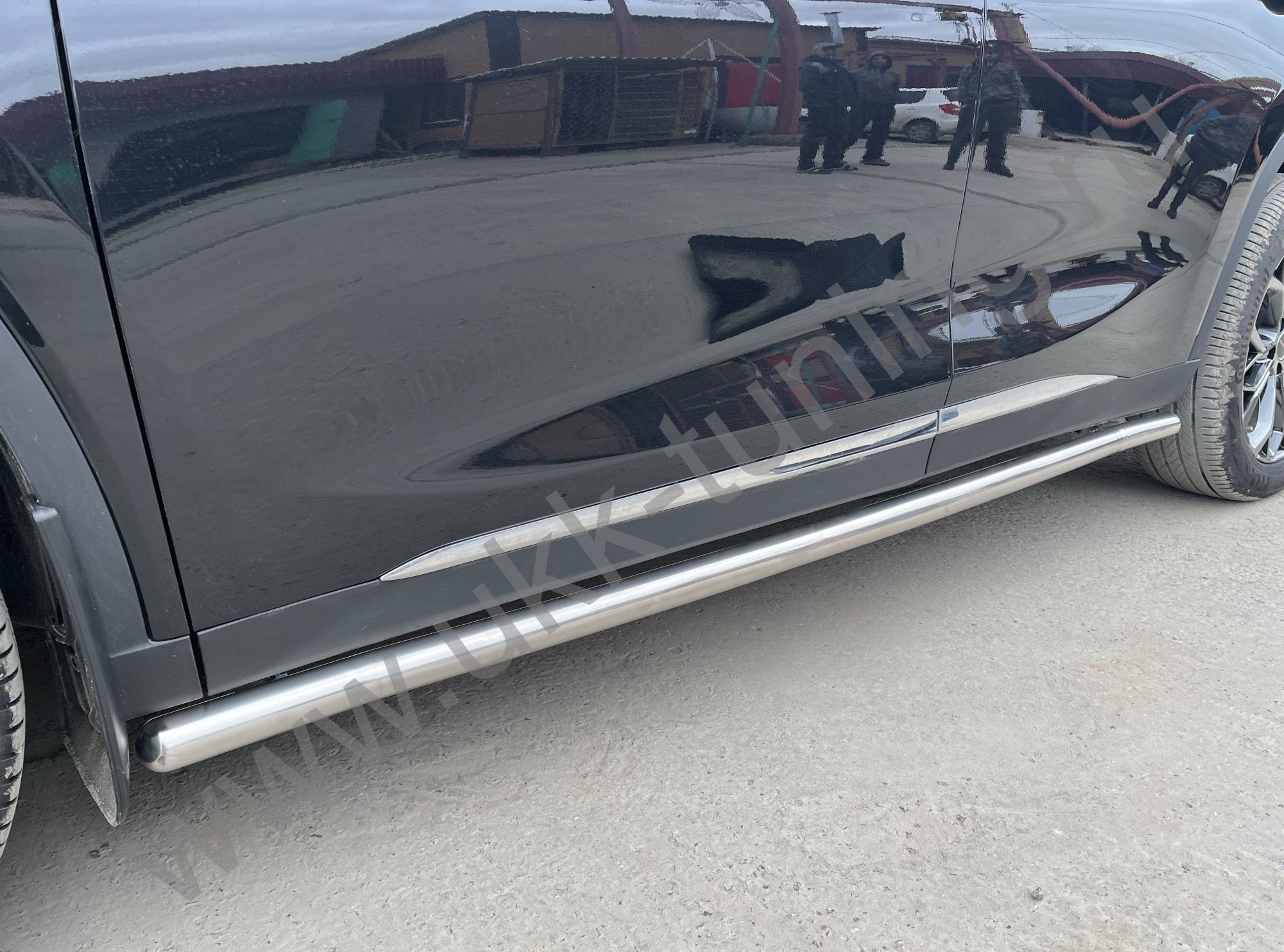 Защита порога труба CheryExeed TXL с 2020