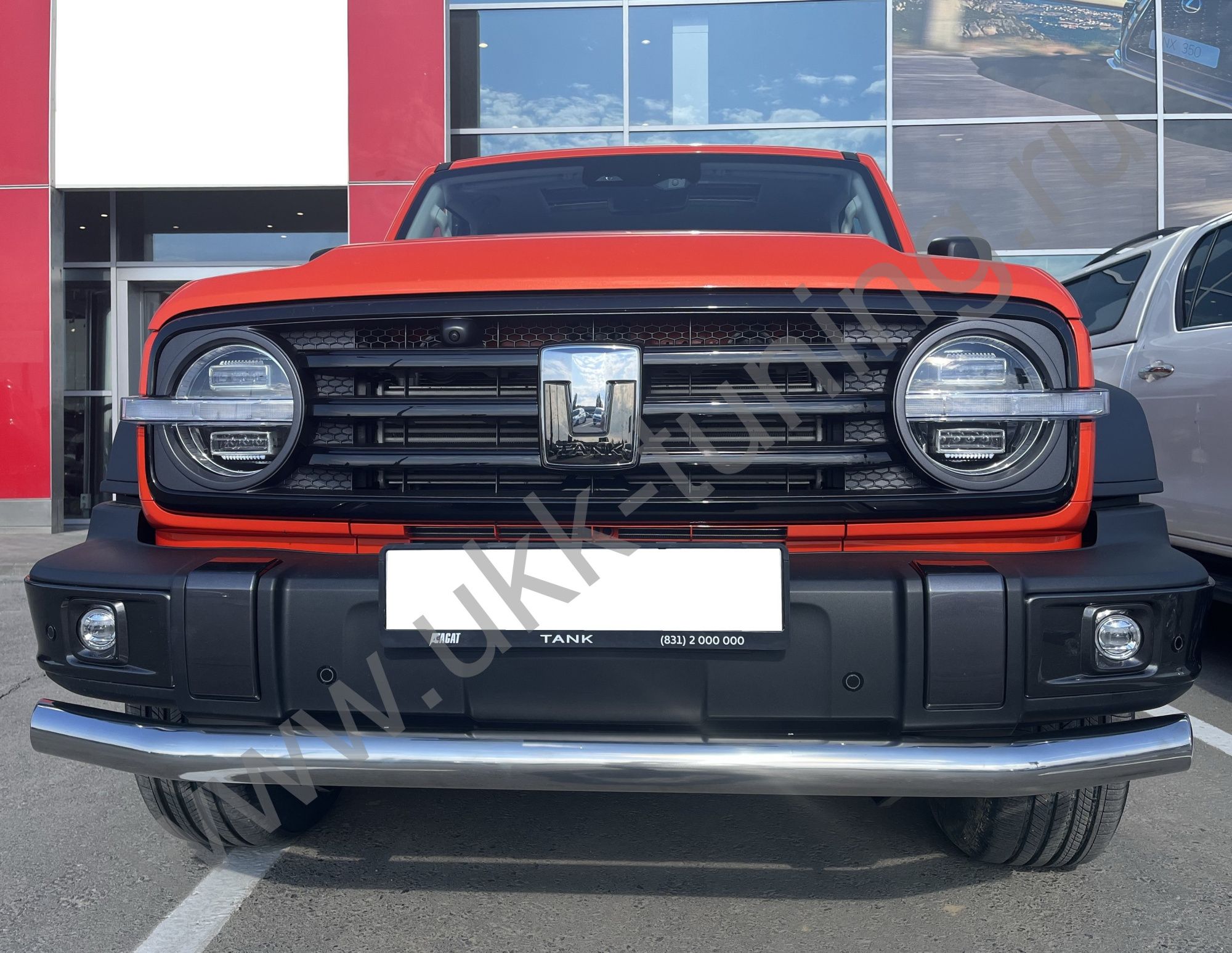 Защита переднего бампера Tank 300 с 2023