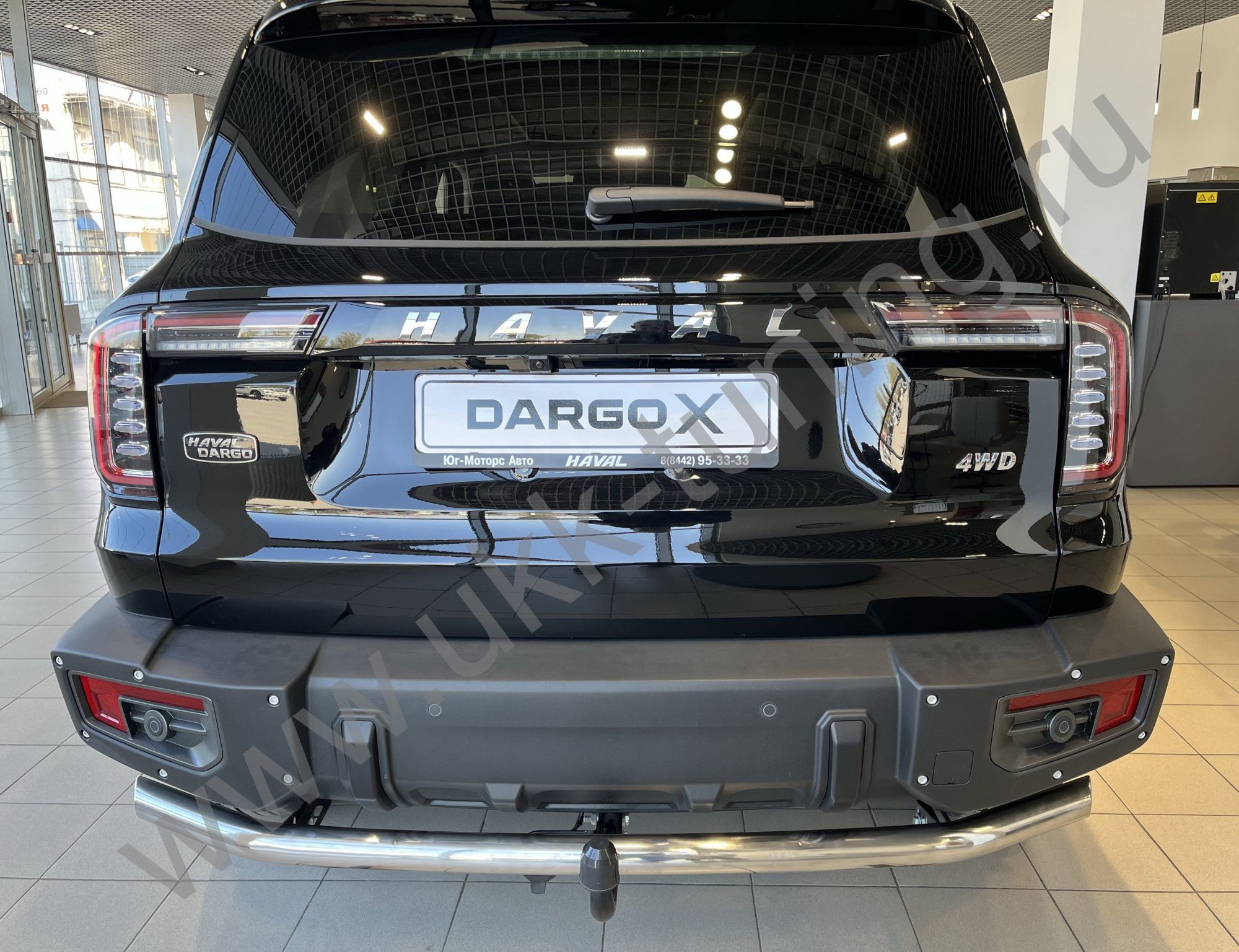 Защита заднего бампера Haval Dargo X с 2023 Защита заднего бампера Haval Dargo X с 2023