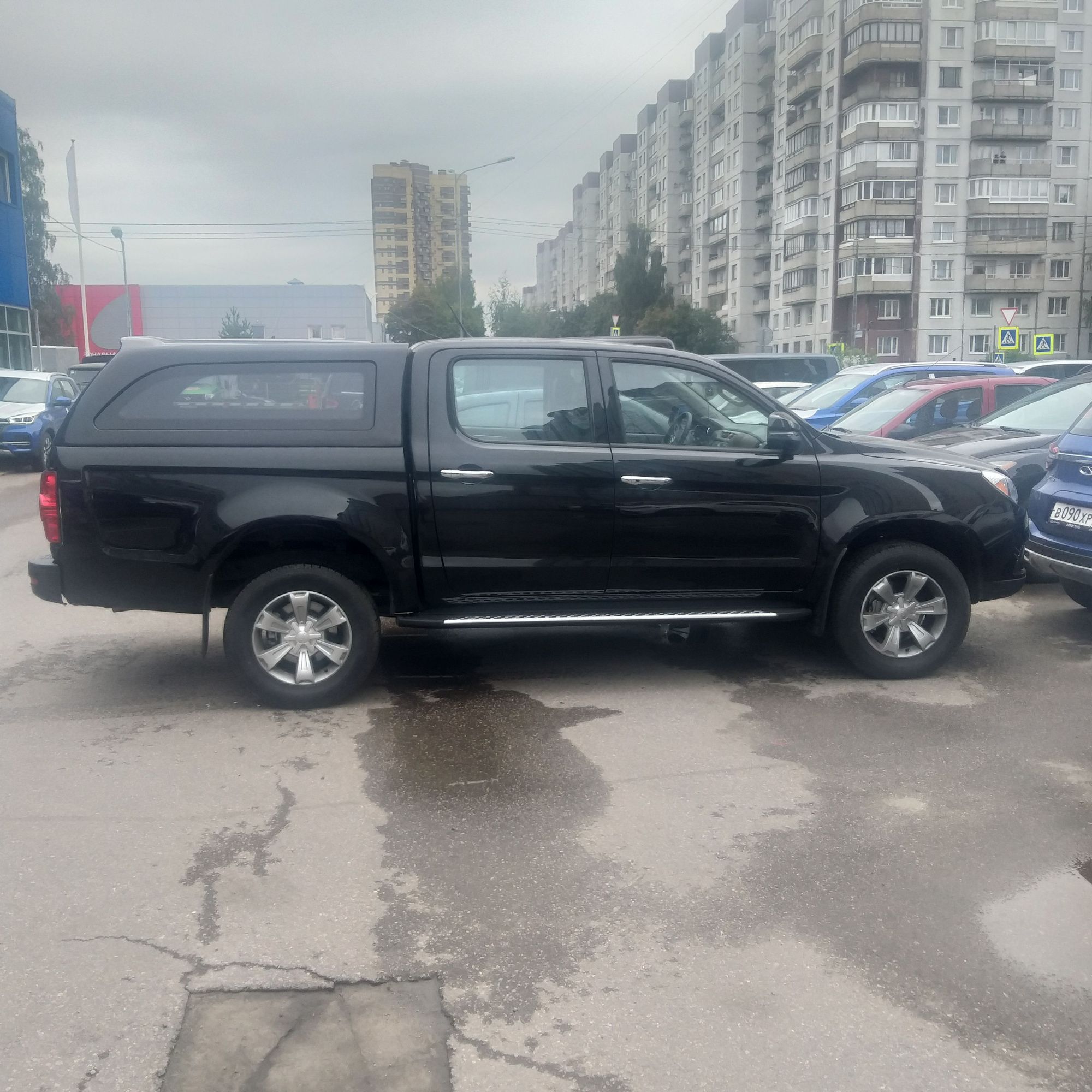 Кунг SKAT4 на JAC T6 Кунг SKAT4 на JAC T6