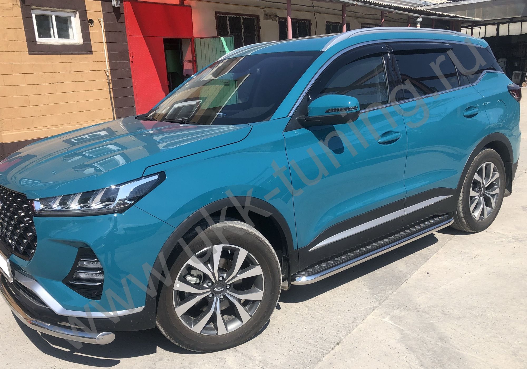 Боковые подножки Xcite X-Cross 7 с 2024 с накладным листом