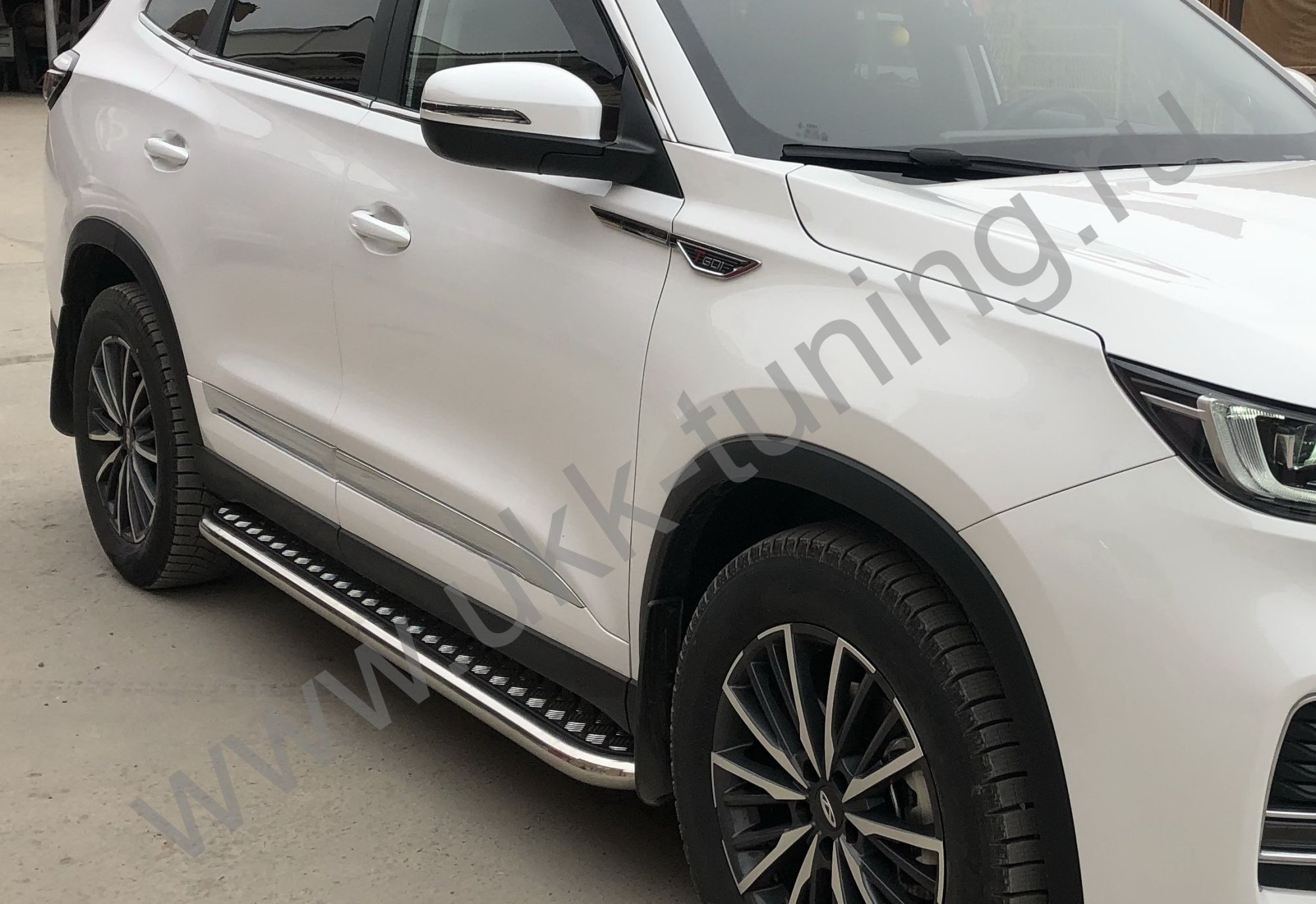 Боковые подножки Xcite X-Cross 8 с 2025 с накладным листом