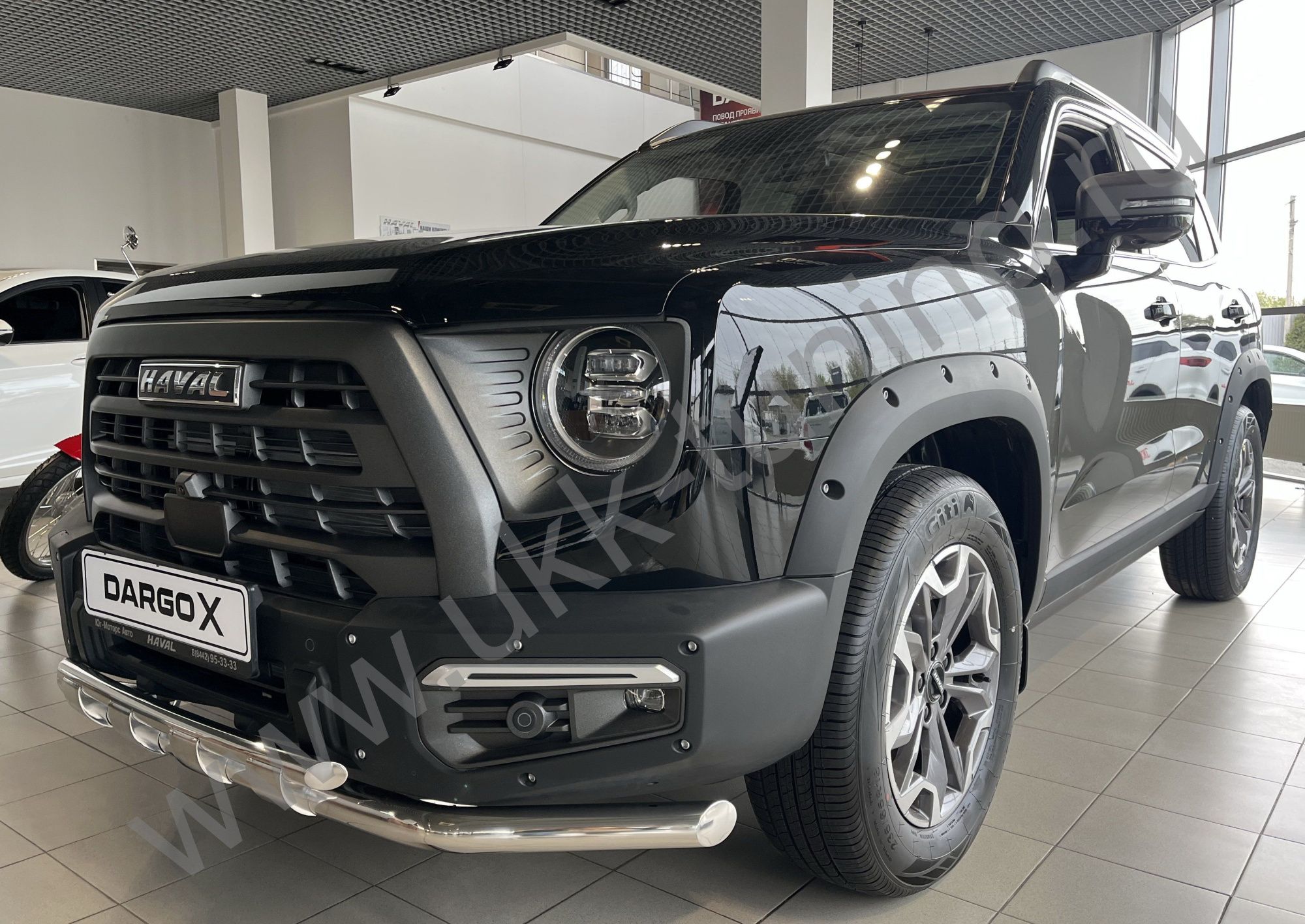 Защита переднего бампера с перемычками Haval Dargo X с 2023 Защита переднего бампера с перемычками Haval Dargo X с 2023