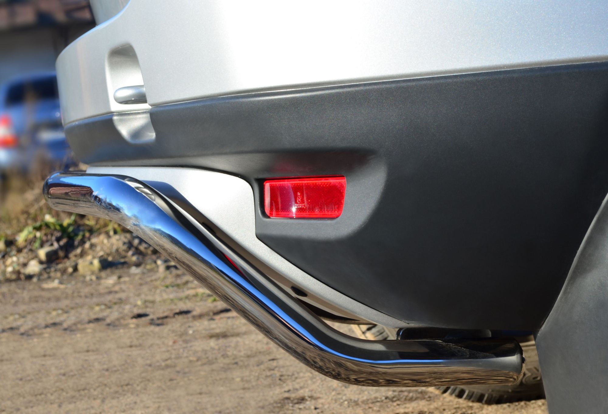 Renault Duster 4x4 2011-2014 Защита заднего бампера d42 волна короткая RD4Z-001544