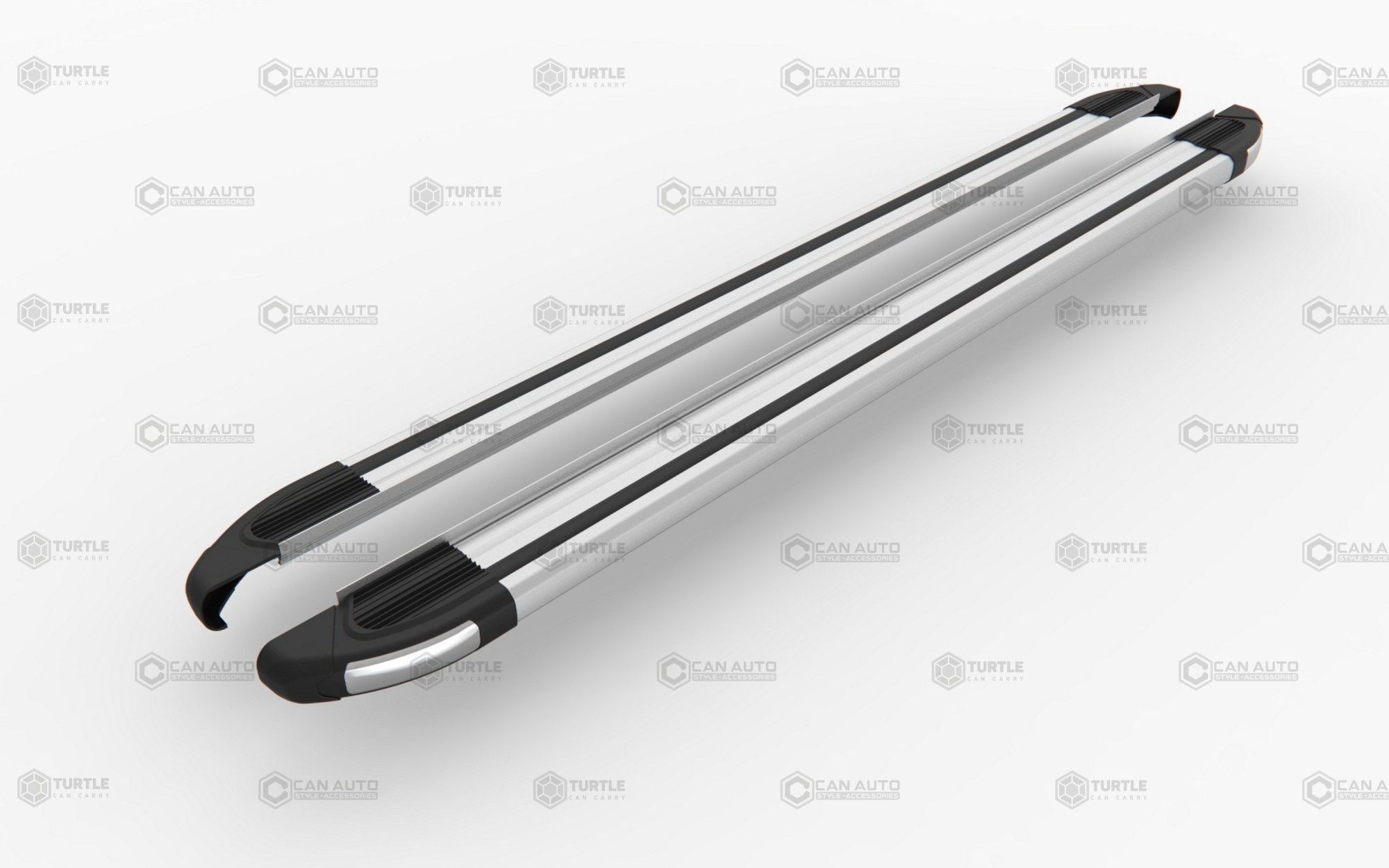 Боковые подножки Volkswagen T5 c 2003-2015 Brilliant Silver длинная база Боковые подножки Volkswagen T5 c 2003-2015 Brilliant Silver длинная база