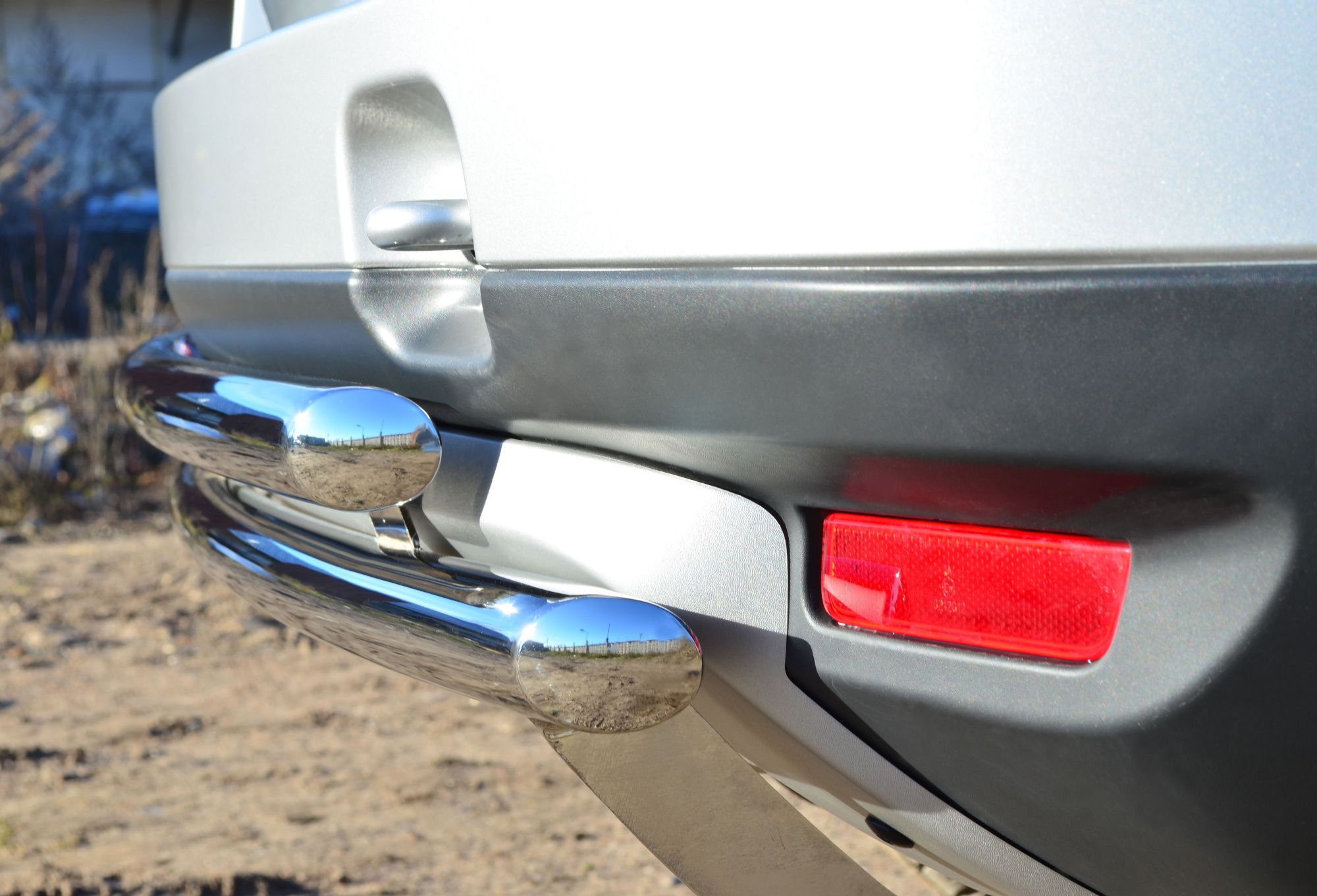 Renault Duster 4x4 2011-2014 Защита заднего бампера d42 (дуга) d42 (дуга) RD4Z-001542 Renault Duster 4x4 2011-2014 Защита заднего бампера d42 (дуга) d42 (дуга) RD4Z-001542
