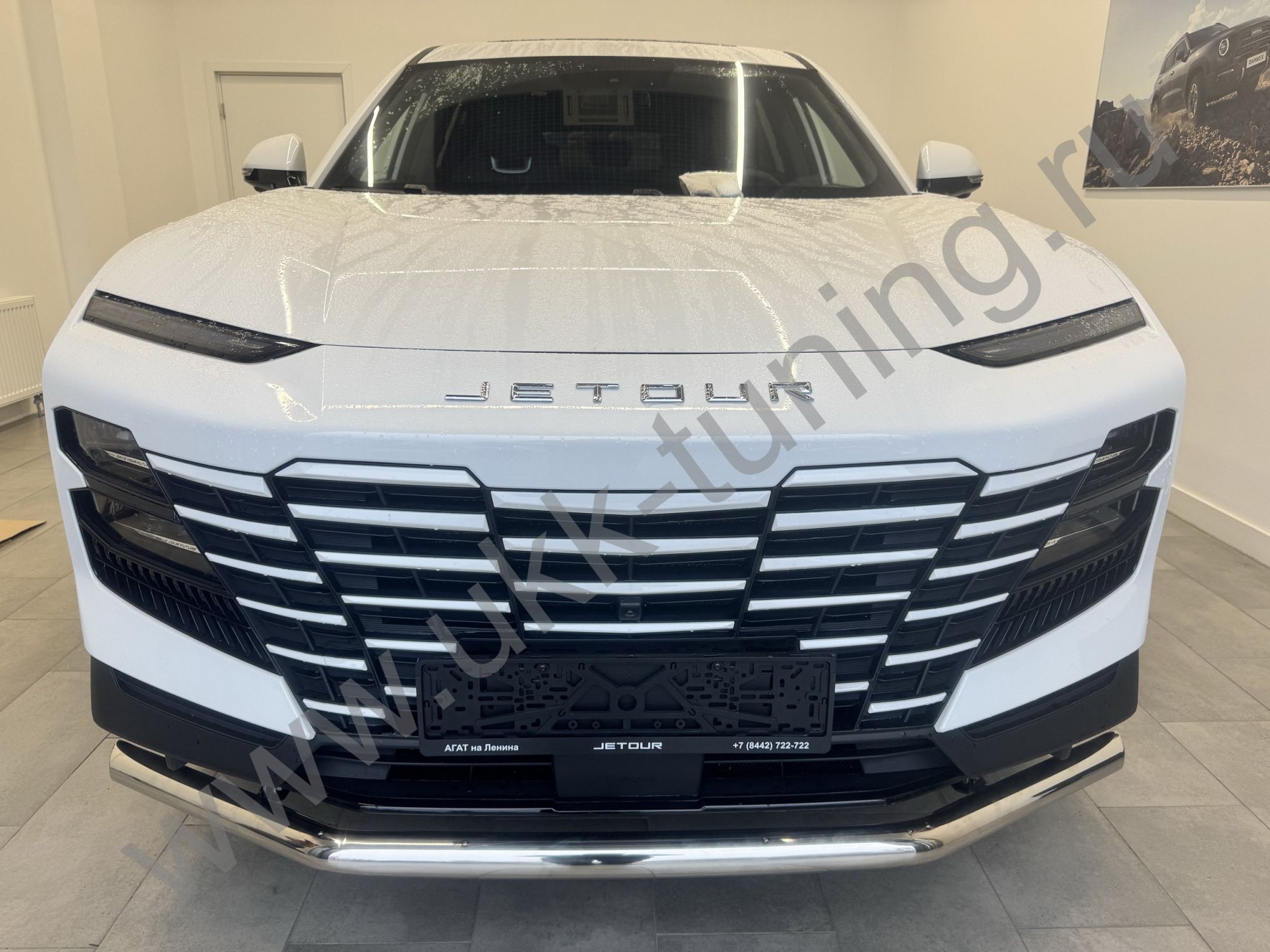 Защита переднего бампера Jetour Dashing с 2022