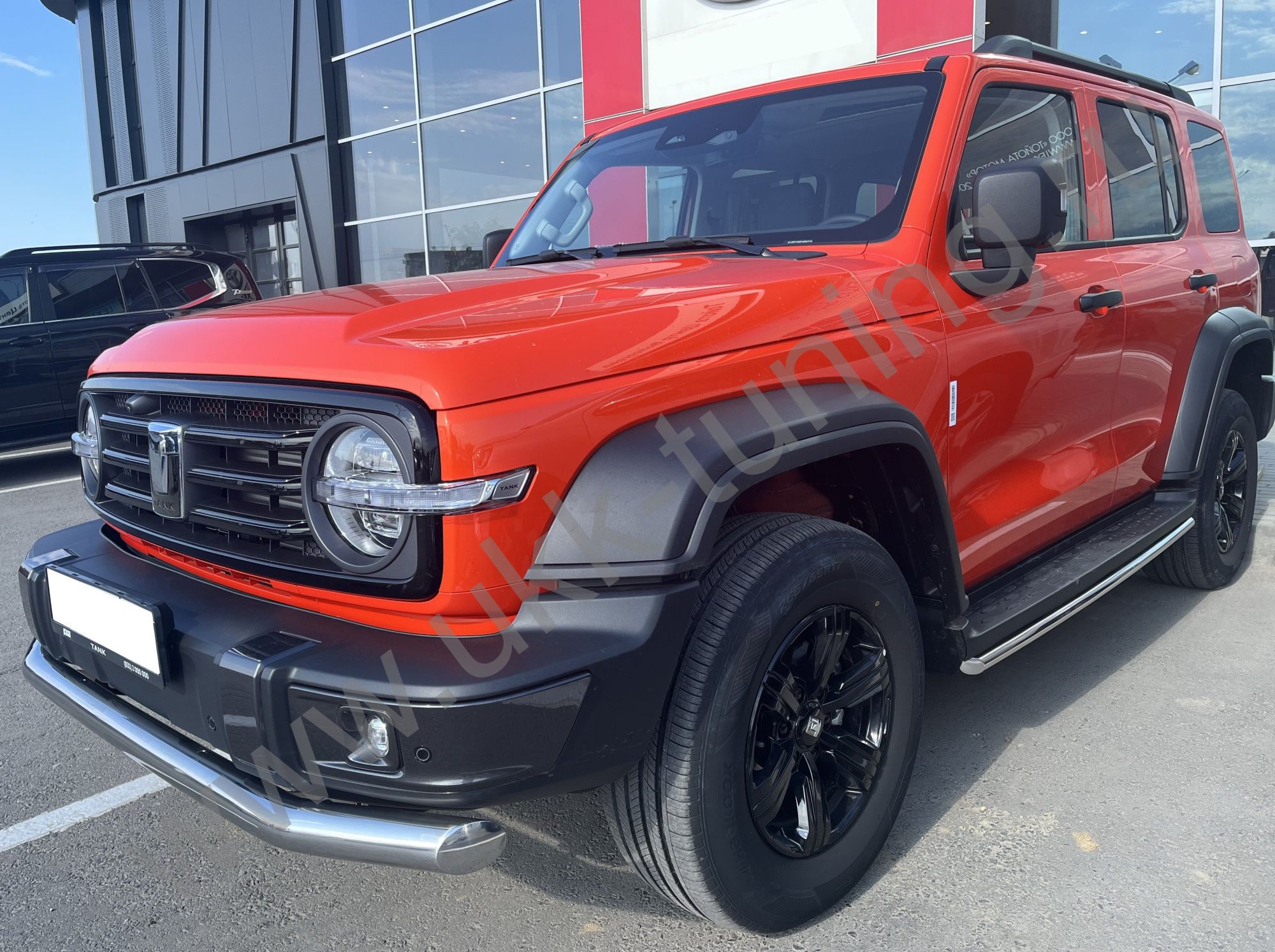 Защита переднего бампера Tank 300 с 2023