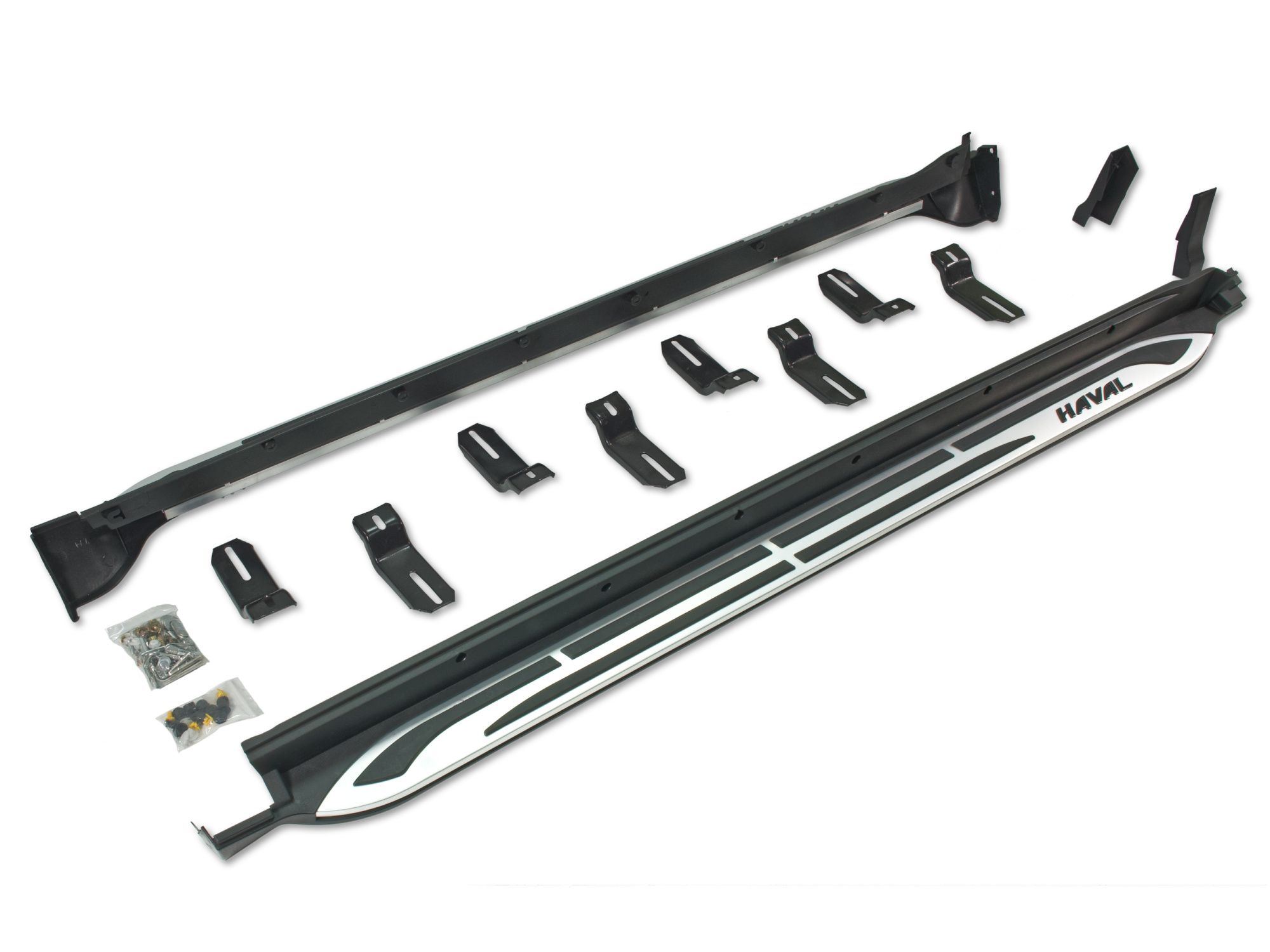 Боковые подножки Haval M6 с 2021 Боковые подножки Haval M6 с 2021