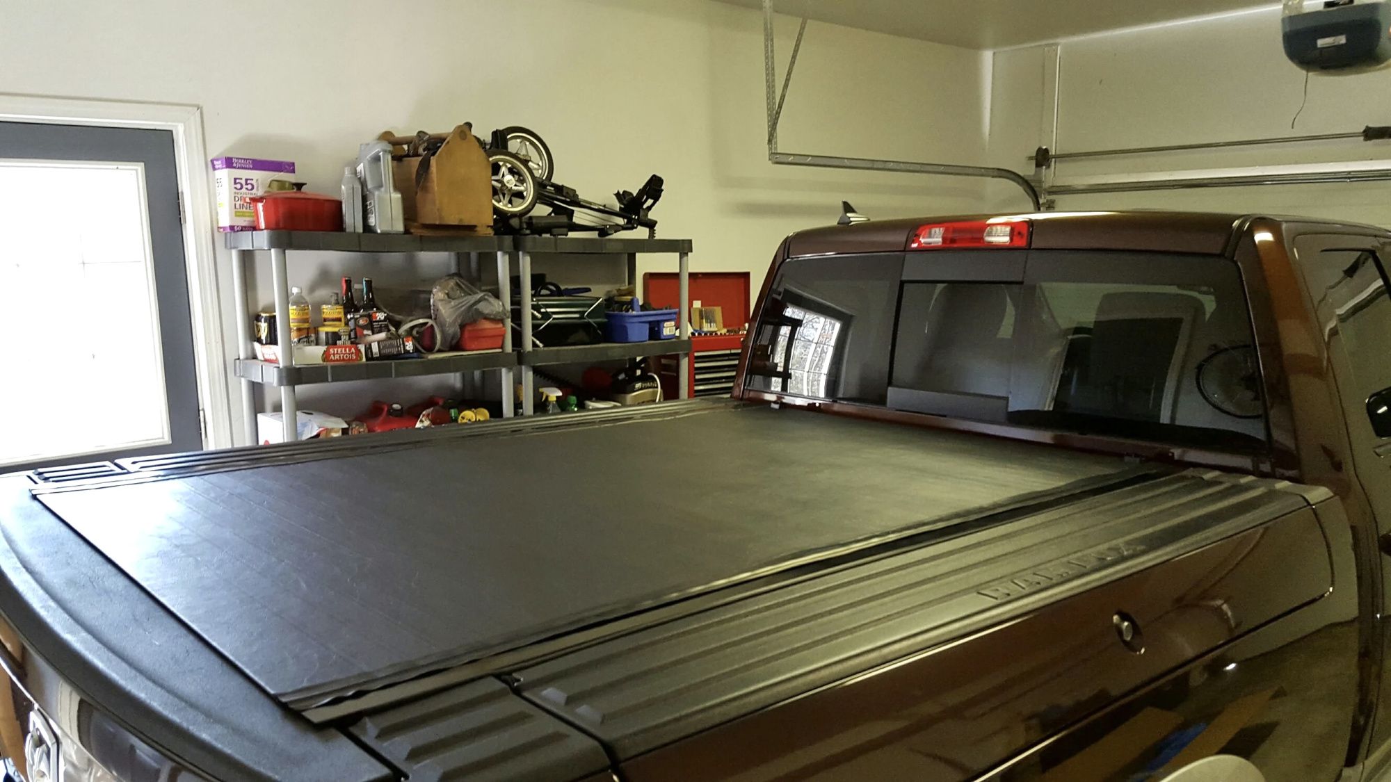 Крышка кузова Dodge Ram с 2008 рулонная, алюминиевая