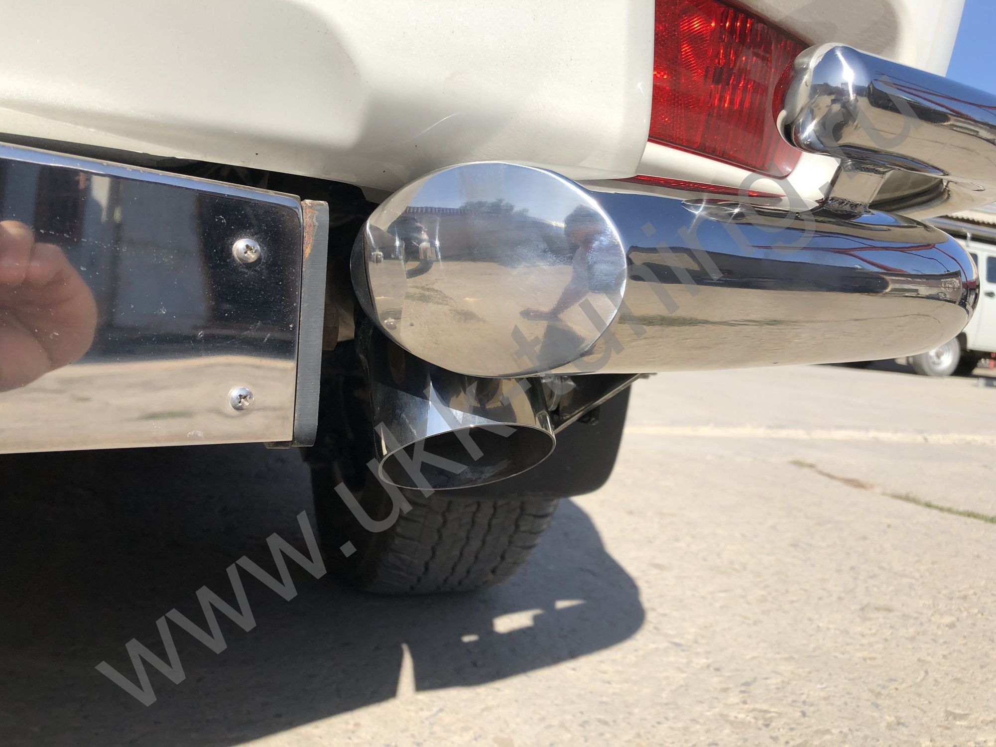 Насадка на глушитель Toyota Land Cruiser Prado 150 с 2017