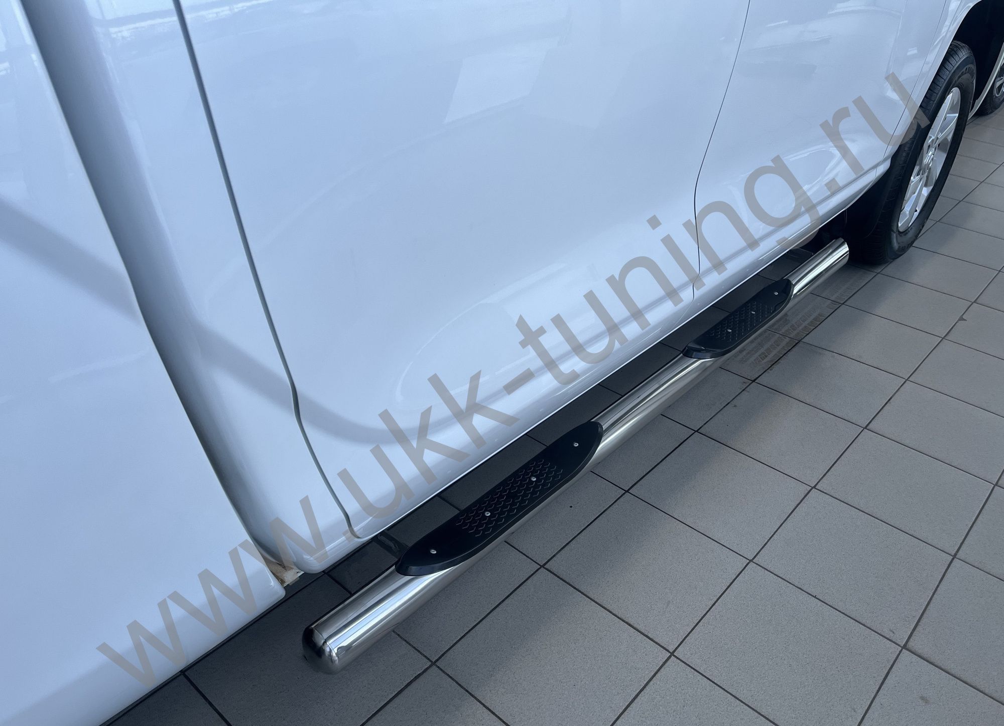 Боковые подножки Great Wall Poer King Kong c 2023 труба с проступью