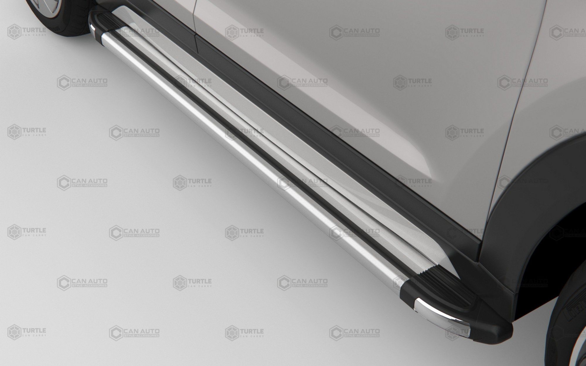 Боковые подножки Volkswagen T5 c 2003-2015 Brilliant Silver короткая база Боковые подножки Volkswagen T5 c 2003-2015 Brilliant Silver короткая база