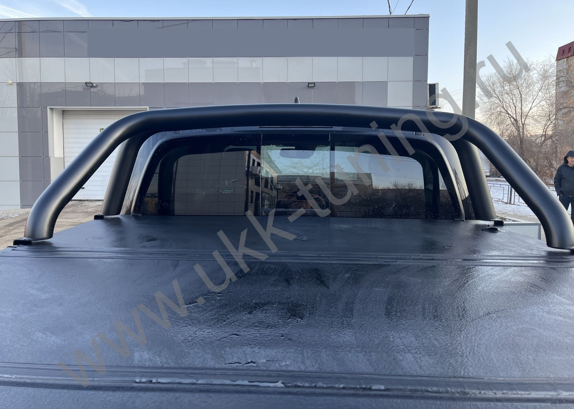 Защитные дуга под трехсекционную крышку с покрытием "раптор" Toyota Tacoma TRD Sport с 2018 Защитные дуга под трехсекционную крышку с покрытием "раптор" Toyota Tacoma TRD Sport с 2018