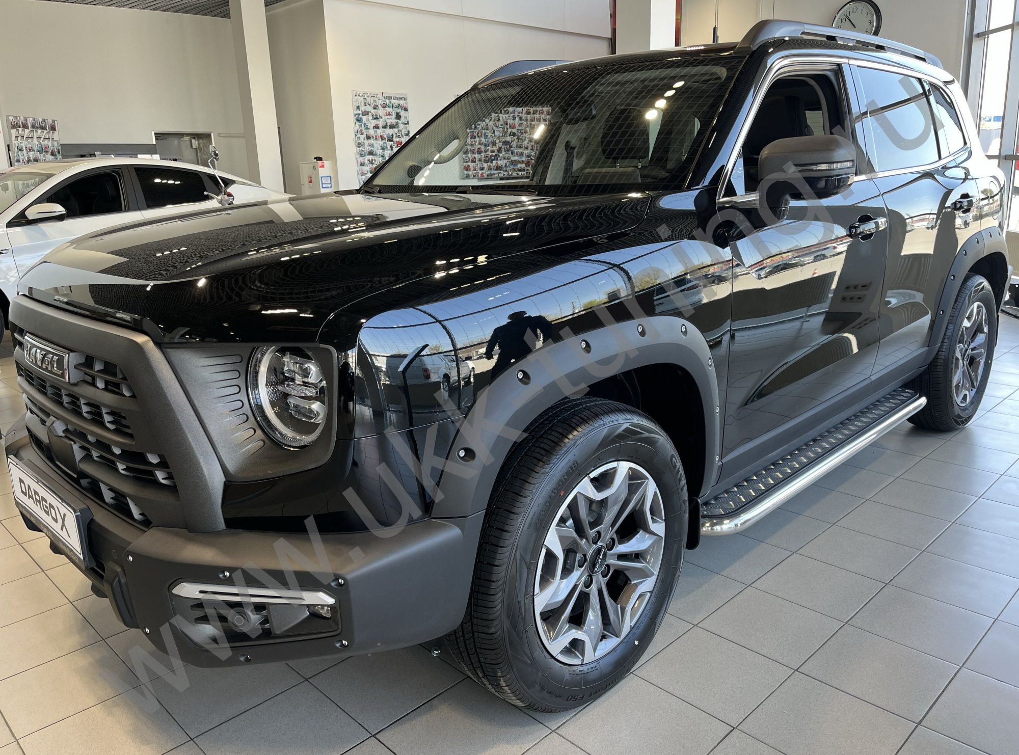 Пороги с накладным листом Haval Dargo X с 2023 Пороги с накладным листом Haval Dargo X с 2023