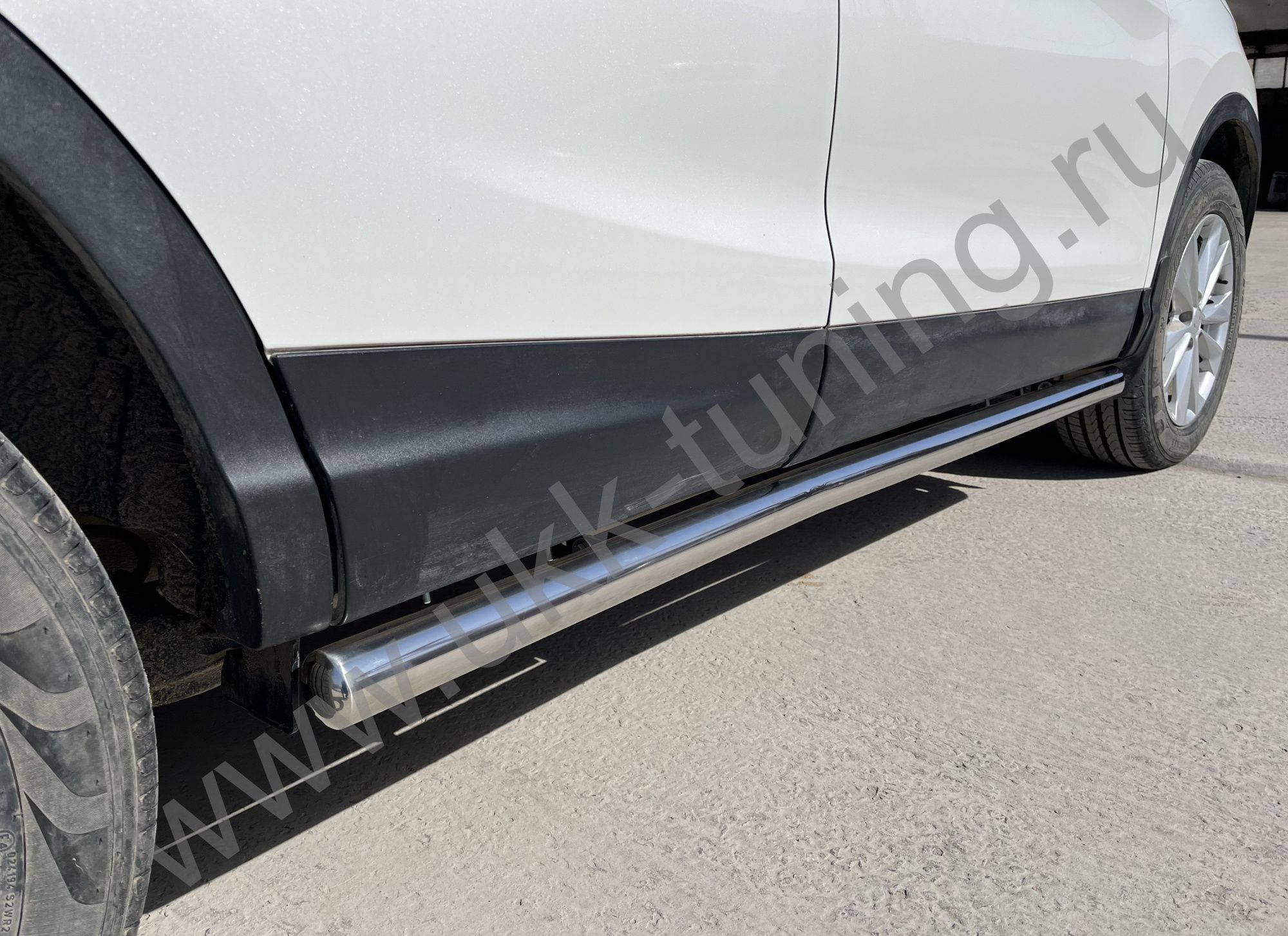 Пороги труба Nissan Qashqai J11 2014-2021