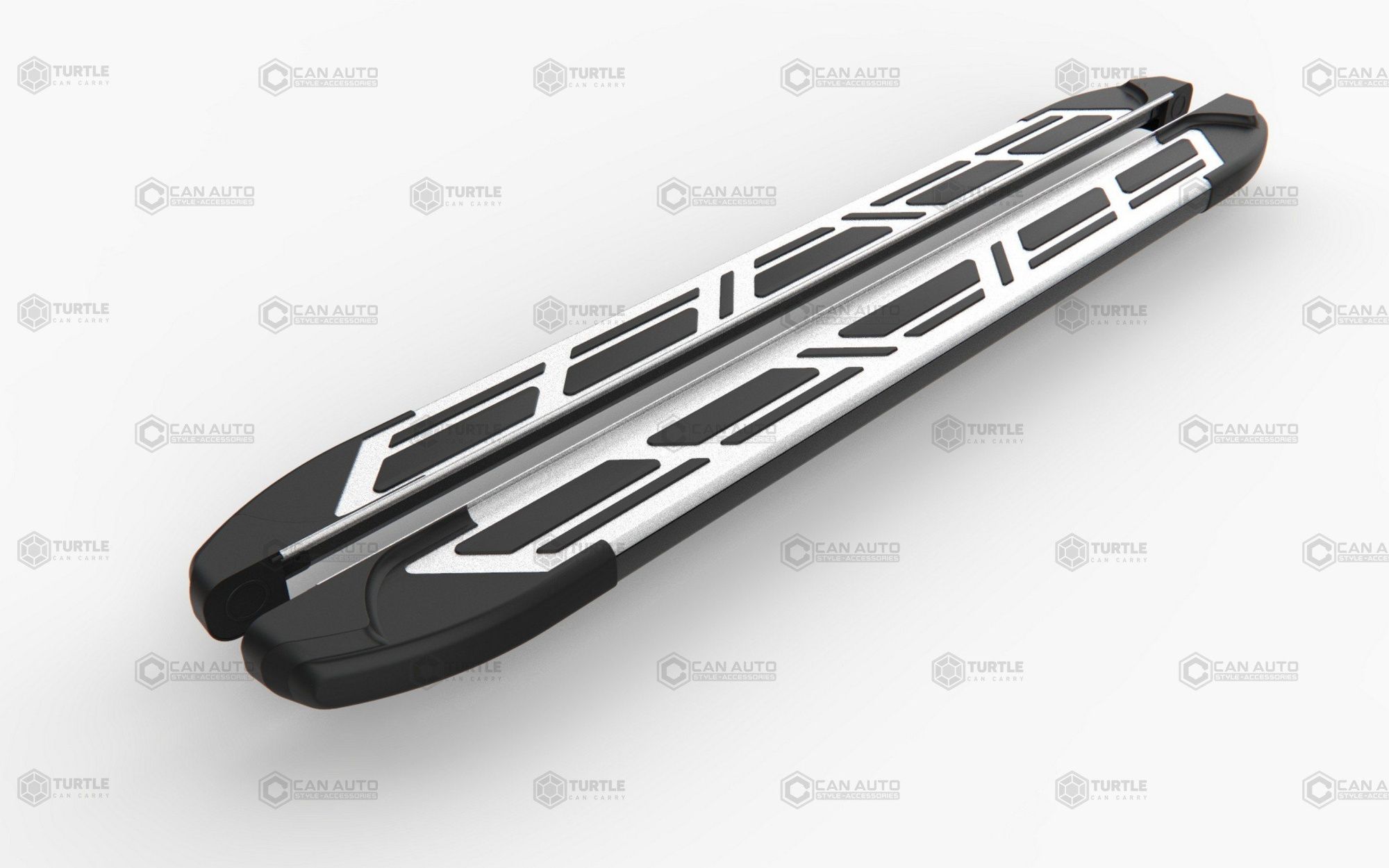 Боковые подножки Volkswagen T5 c 2003-2015 Corund Silver длинная база Боковые подножки Volkswagen T5 c 2003-2015 Corund Silver длинная база