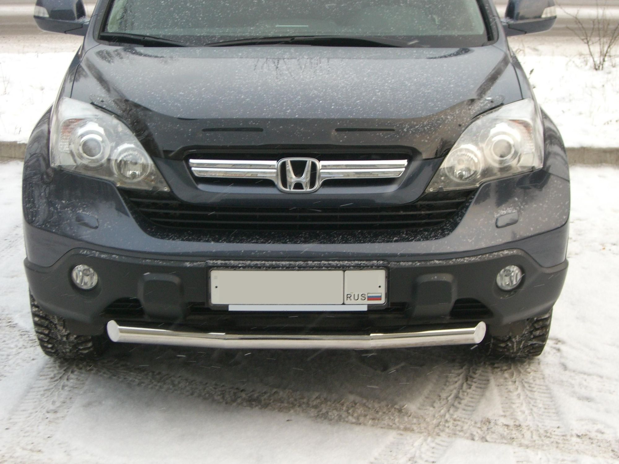 Honda CR-V ДВ 20 2006-2009 защита переднего бампера d63 HCZ-000193 Honda CR-V ДВ 20 2006-2009 защита переднего бампера d63 HCZ-000193
