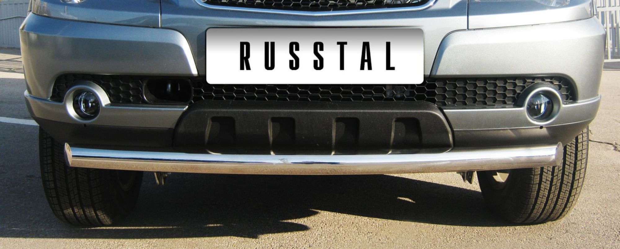 CHEVROLET NIVA 2002-2009 Защита переднего бампера d76 (дуга) NCZ-000181 CHEVROLET NIVA 2002-2009 Защита переднего бампера d76 (дуга) NCZ-000181