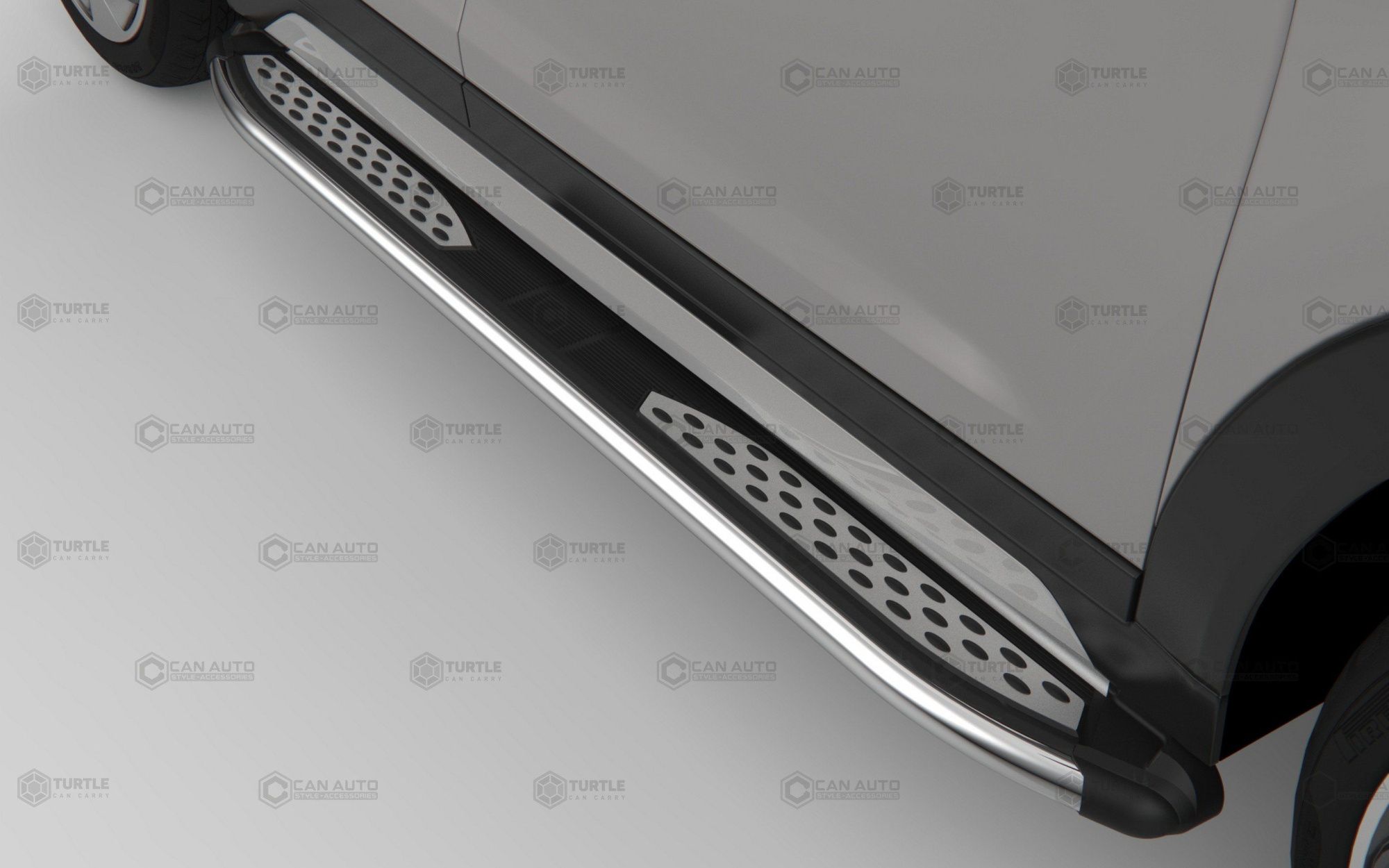 Боковые подножки Mitsubishi Outlander c 2006-2012 Zirkon Боковые подножки Mitsubishi Outlander c 2006-2012 Zirkon