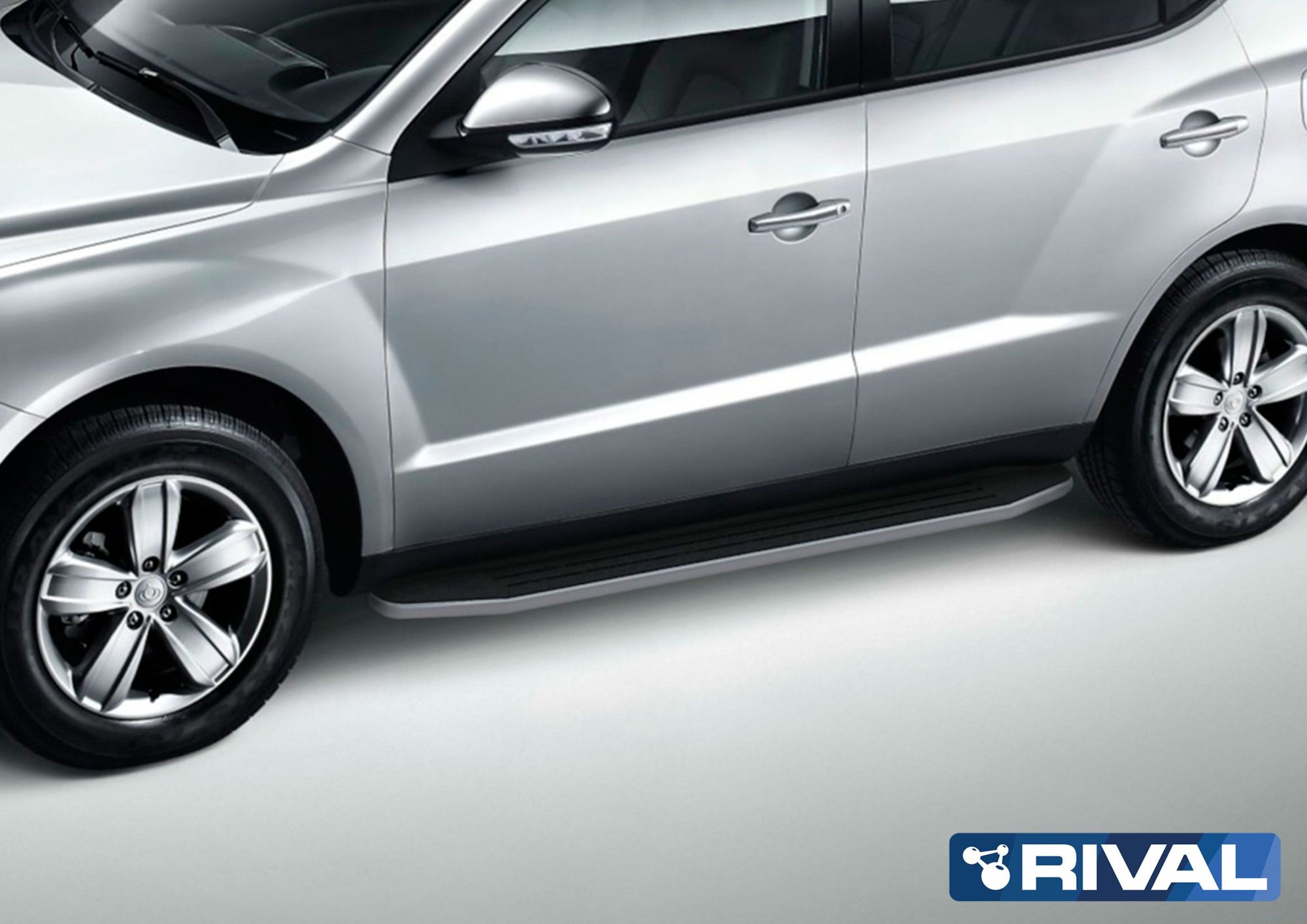 Порог-площадка "Premium" RIVAL для Geely Emgrand X7 2018- Порог-площадка "Premium" RIVAL для Geely Emgrand X7 2018-