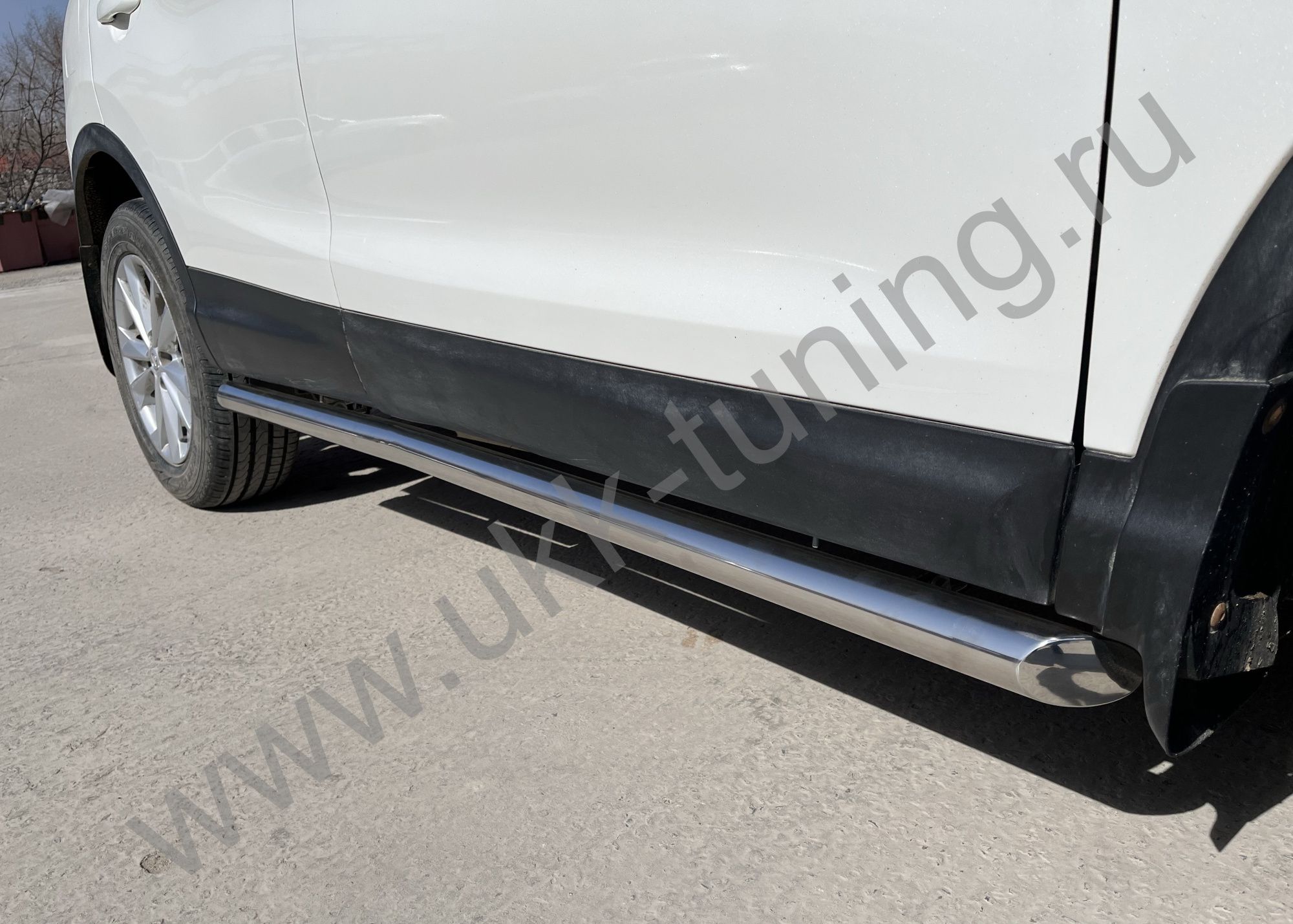 Пороги труба Nissan Qashqai J11 2014-2021