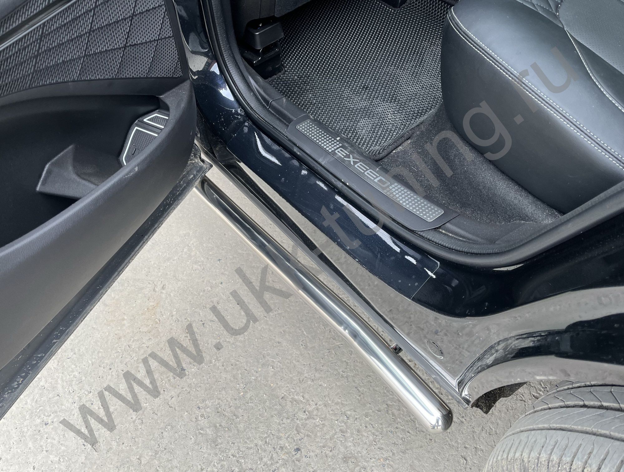 Защита порога труба CheryExeed TXL с 2020