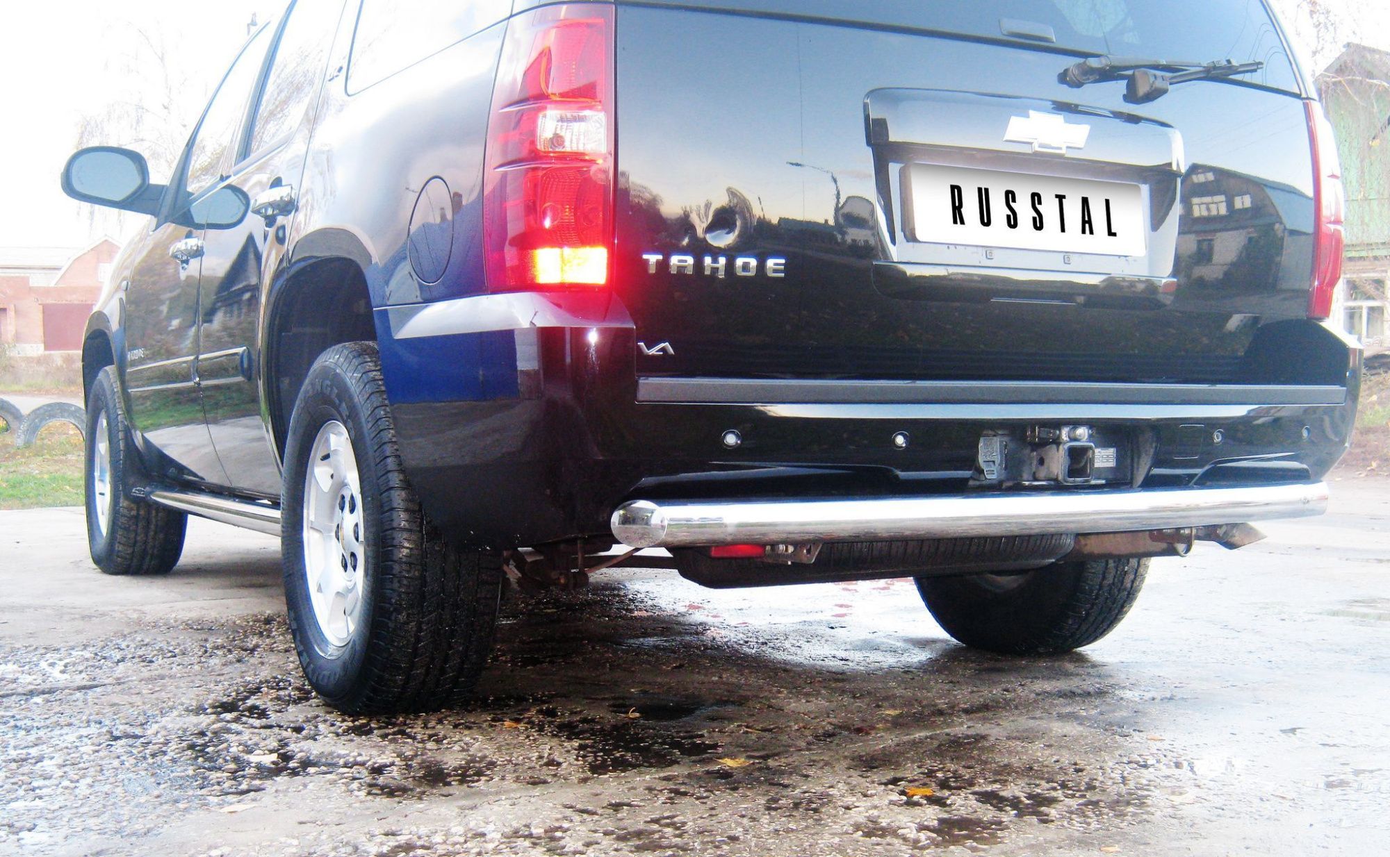 CHEVROLET Tahoe 2006-2012 Защита заднего бампера d76 TCZ-000630 CHEVROLET Tahoe 2006-2012 Защита заднего бампера d76 TCZ-000630