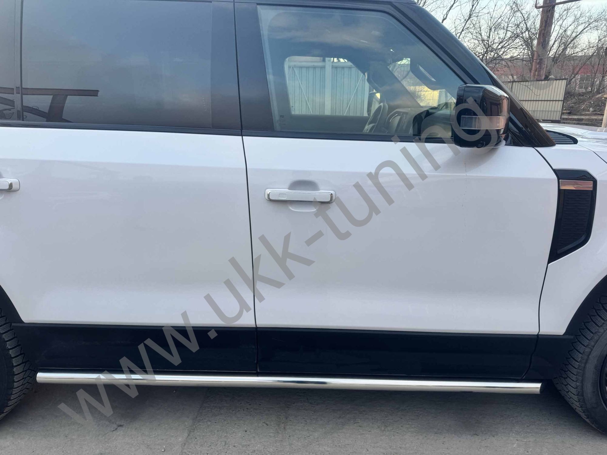 Боковые подножки ROX 01 труба