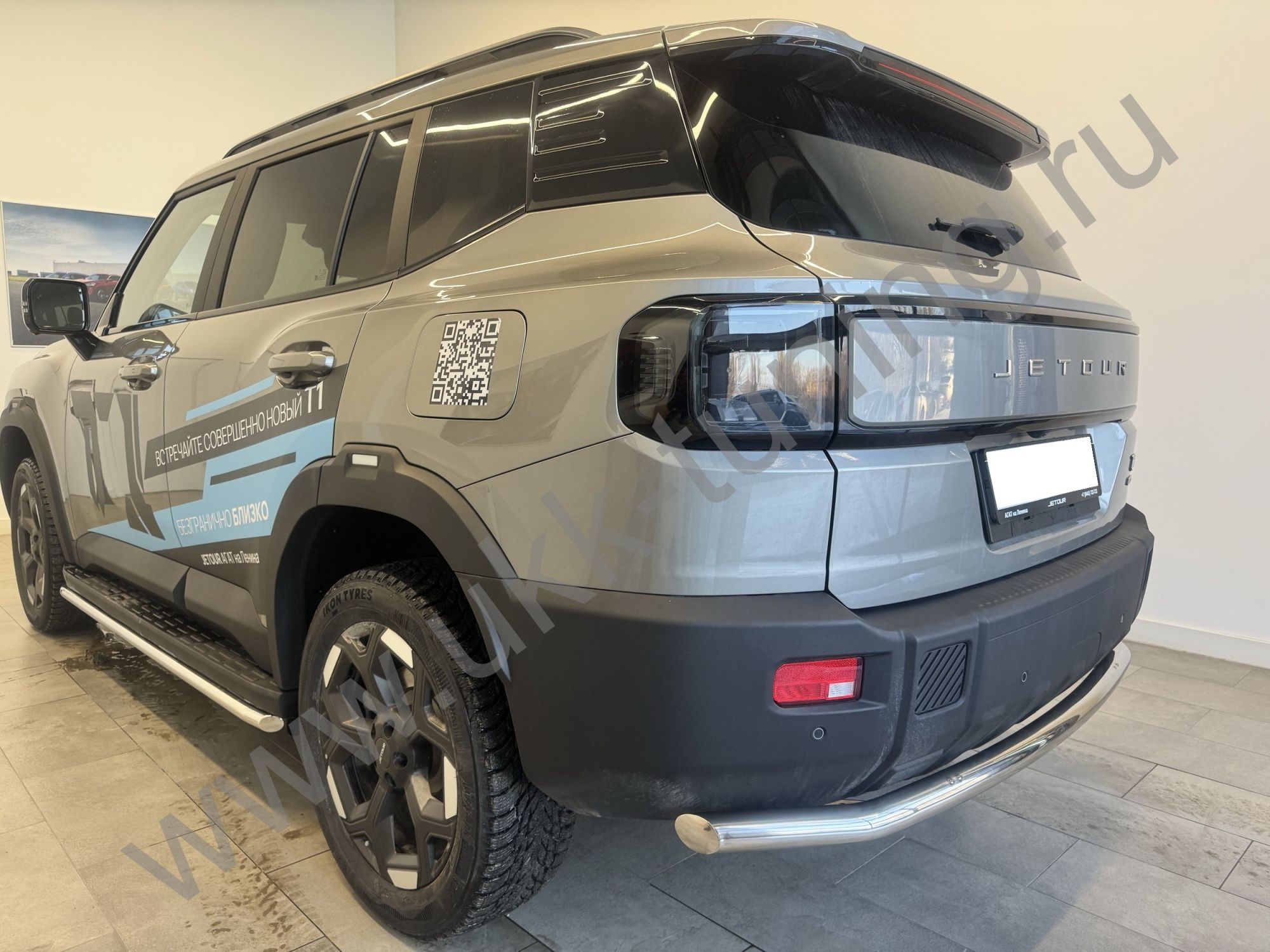 Защита заднего бампера Jetour T1 с 2025