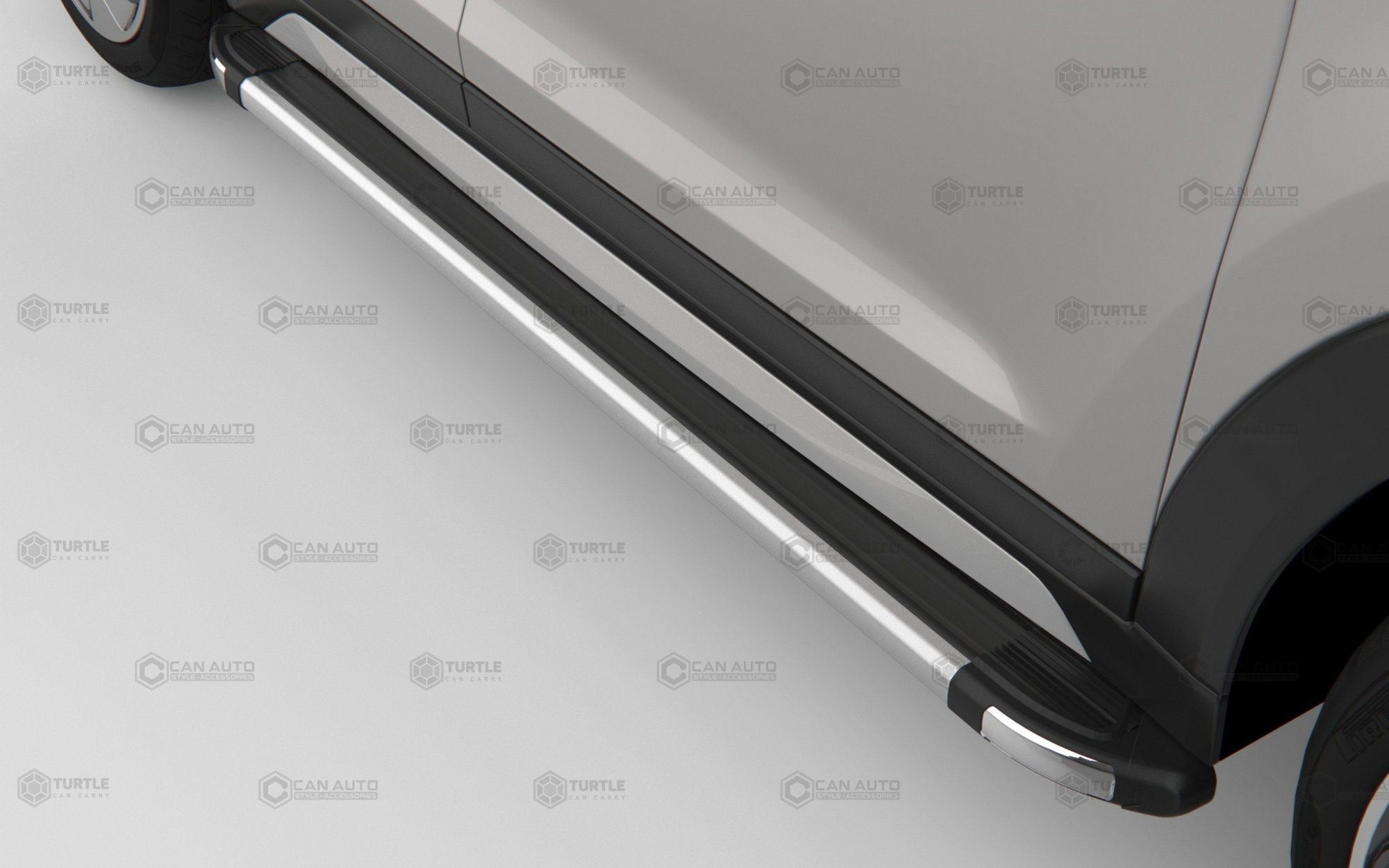 Боковые подножки Mitsubishi Outlander c 2006-2012 Brilliant Black Боковые подножки Mitsubishi Outlander c 2006-2012 Brilliant Black