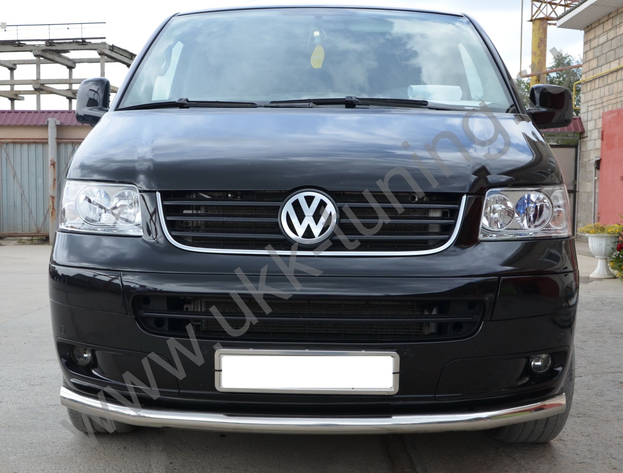 Защита переднего бампера Volkswagen T5 с 2003-2009