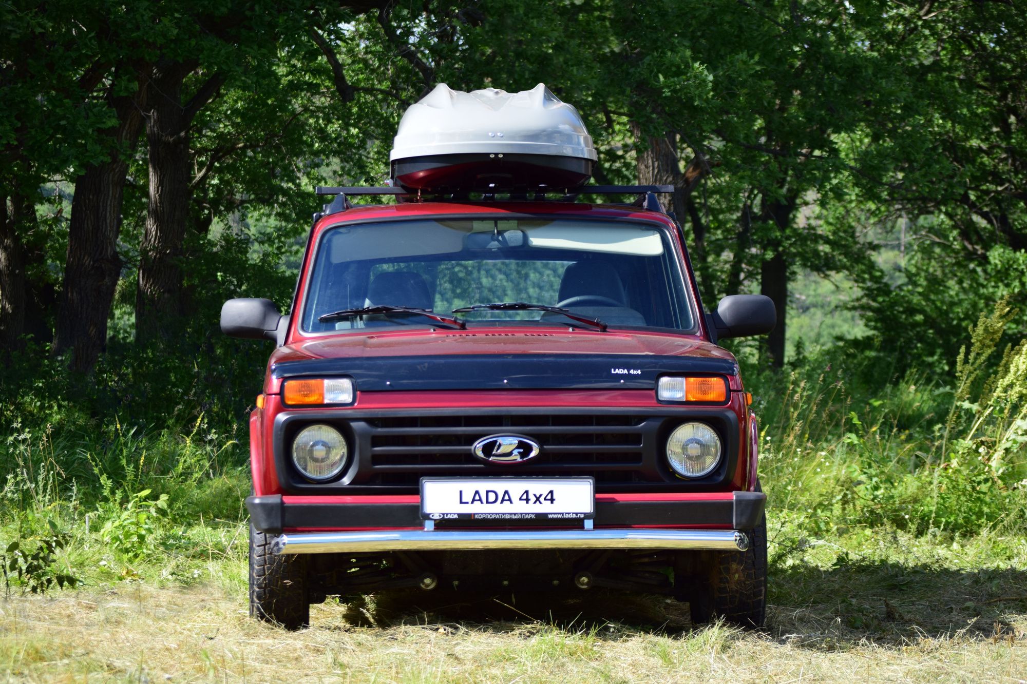 Защита переднего бампера LADA Niva 2121 c 1995 одинарная Защита переднего бампера LADA Niva 2121 c 1995 одинарная