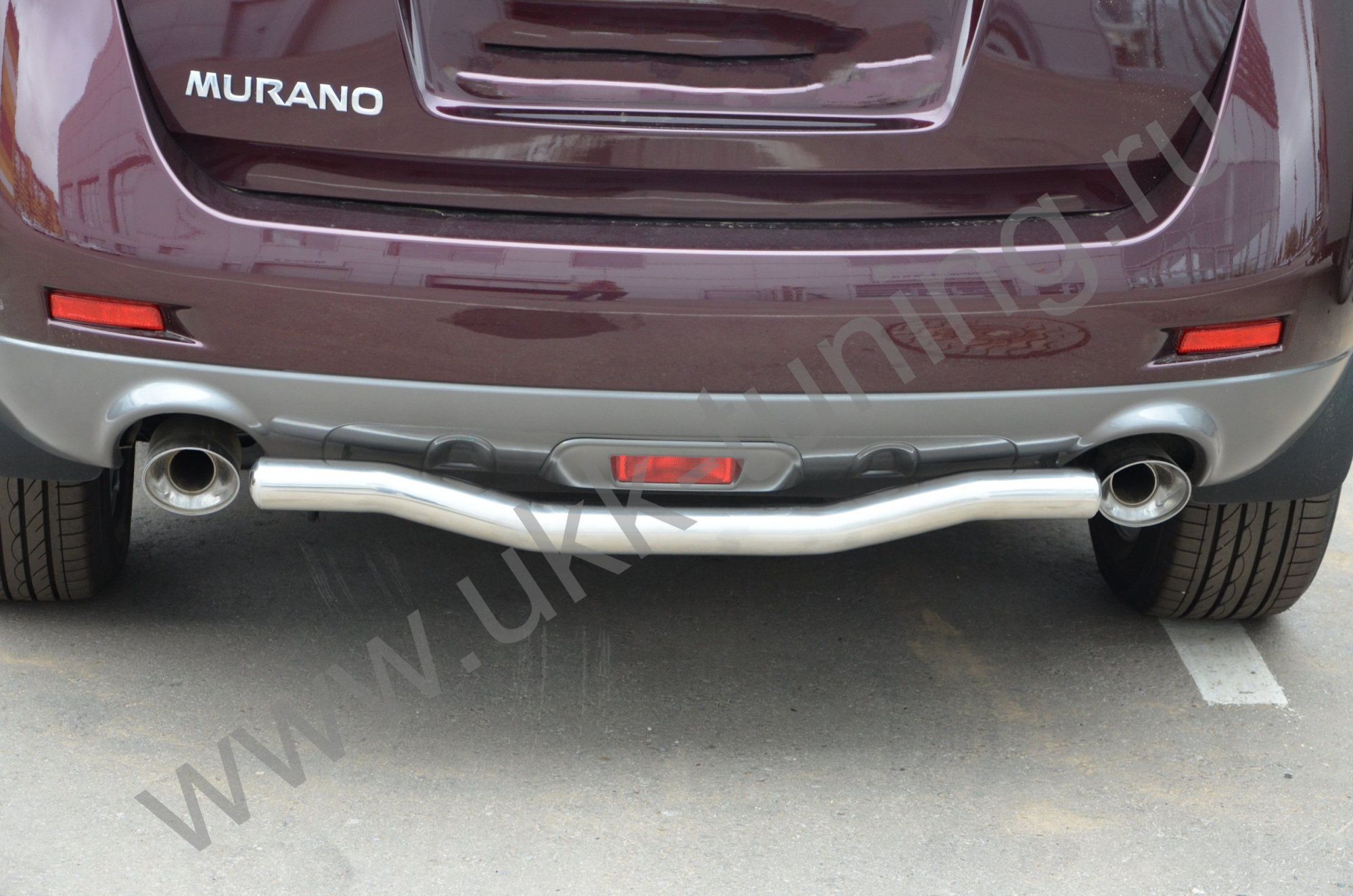 Защита заднего бампера Nissan Murano с 2009 Защита заднего бампера Nissan Murano с 2009