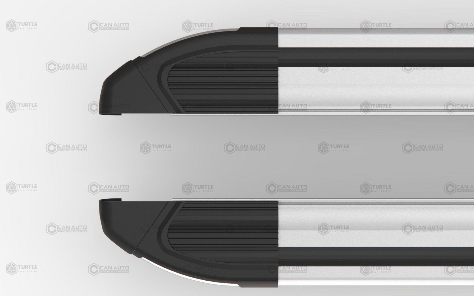 Боковые подножки Chevrolet Captiva c 2010-2012 Brilliant Silver