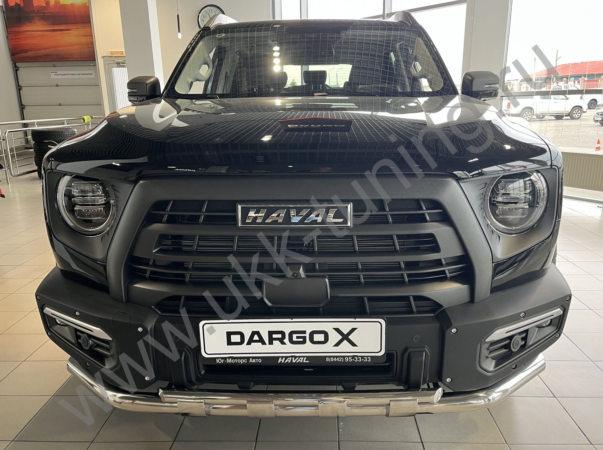 Защита переднего бампера с перемычками Haval Dargo X с 2023 Защита переднего бампера с перемычками Haval Dargo X с 2023