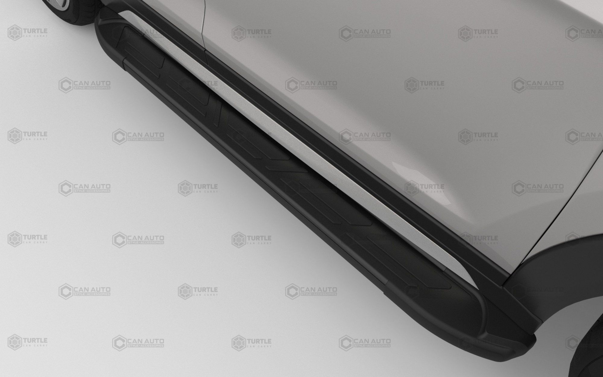 Боковые подножки Nissan Qashqai c 2019 Corund Black