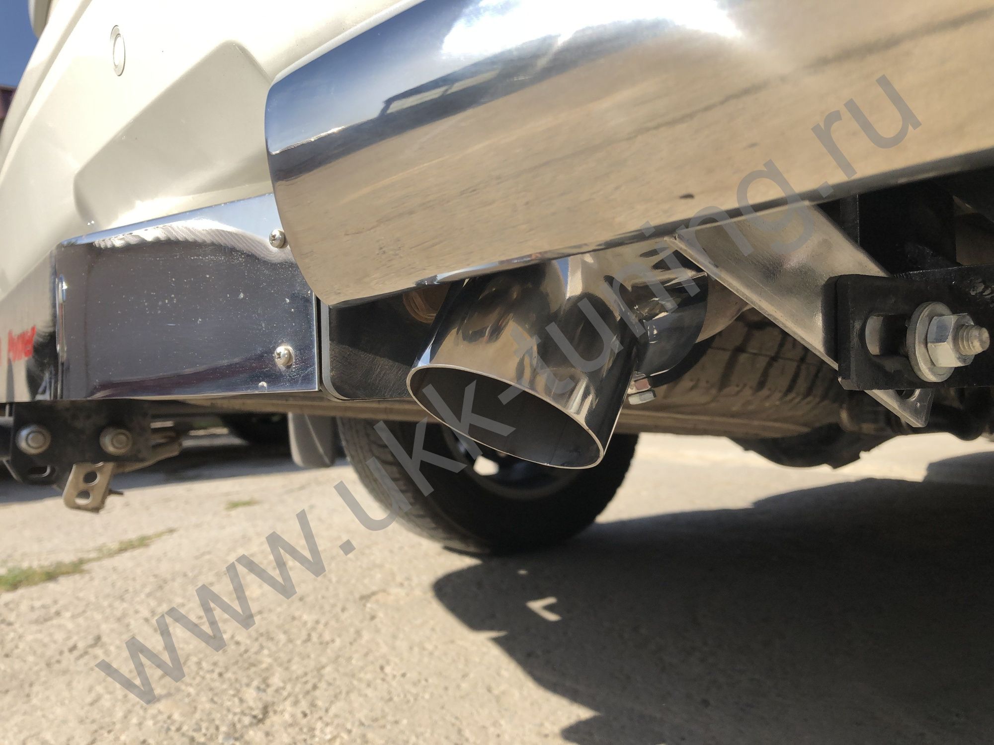 Насадка на глушитель Toyota Land Cruiser Prado 150 с 2017